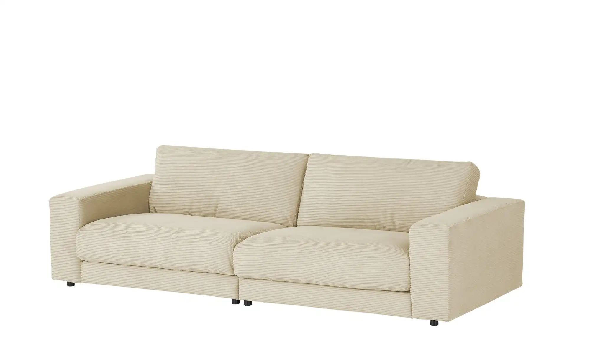 Thumbnail - Jette Home Sofa Cord Sila ¦ creme ¦ Maße (cm): B: 250 H: 85 T: 127.0 Polstermöbel > Sofas > 3-Sitzer - Höffner