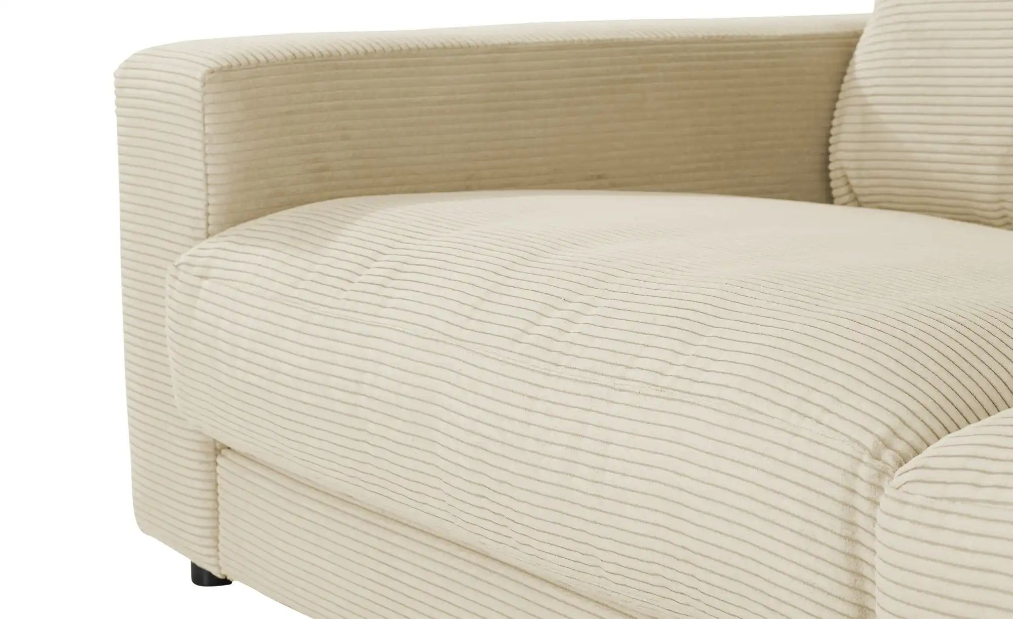 Thumbnail - Jette Home Sofa Cord Sila ¦ creme ¦ Maße (cm): B: 250 H: 85 T: 127.0 Polstermöbel > Sofas > 3-Sitzer - Höffner