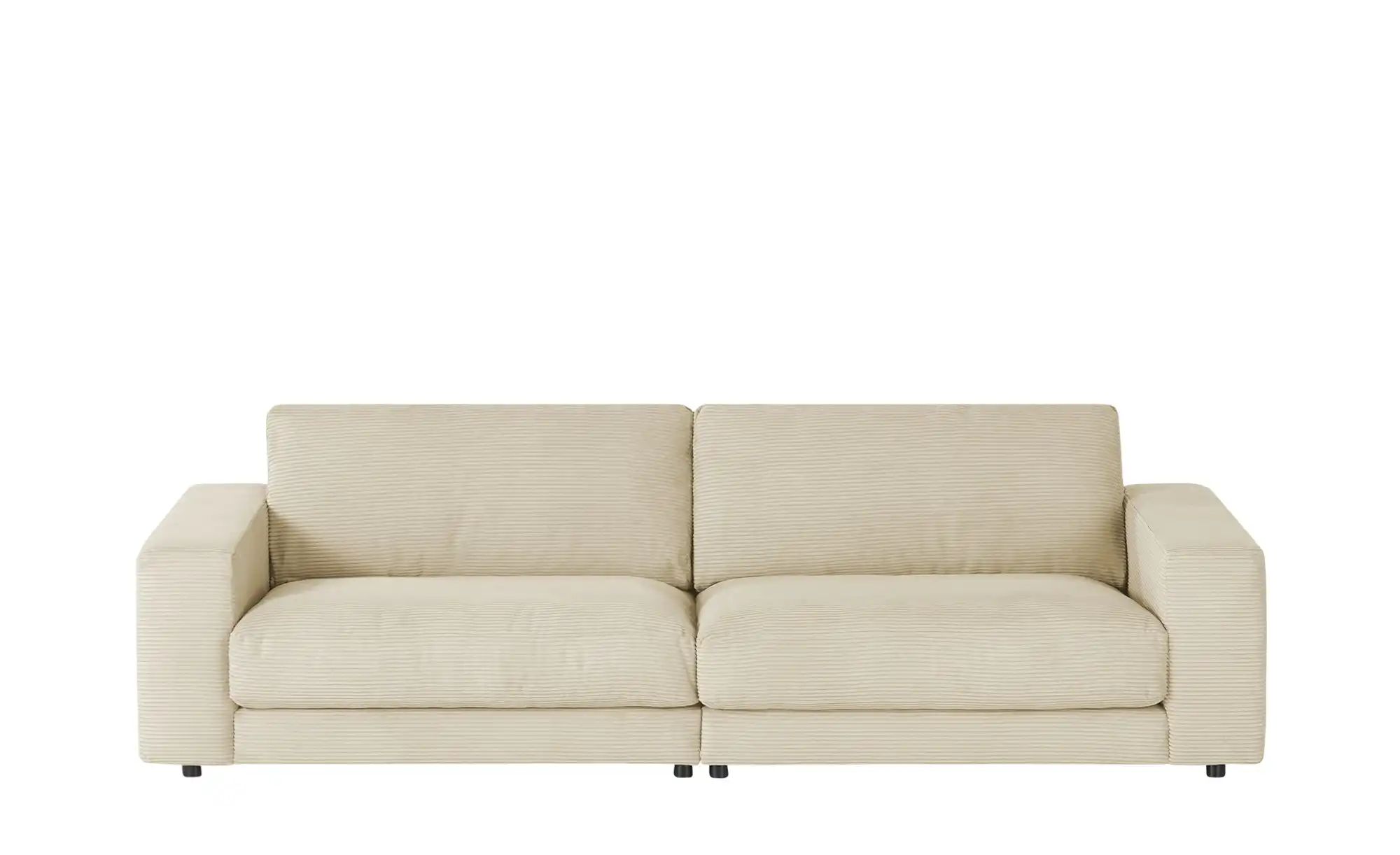 Jette Home Sofa Cord Sila ¦ creme ¦ Maße (cm): B: 250 H: 85 T: 127 Polsterm günstig online kaufen