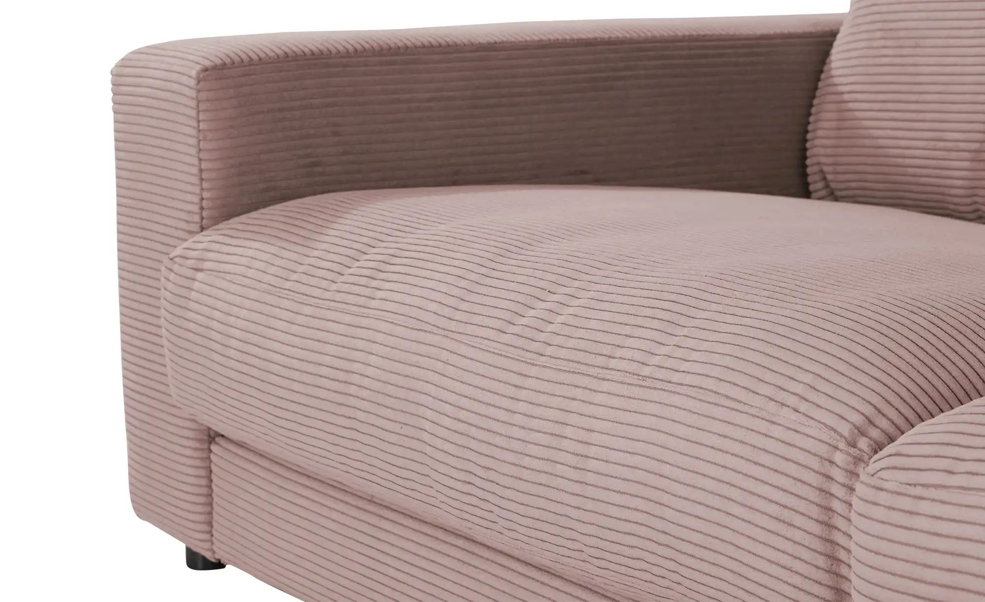 Jette Home Sofa Cord Sila ¦ rosa/pink ¦ Maße (cm): B: 250 H: 85 T: 127 Pols günstig online kaufen