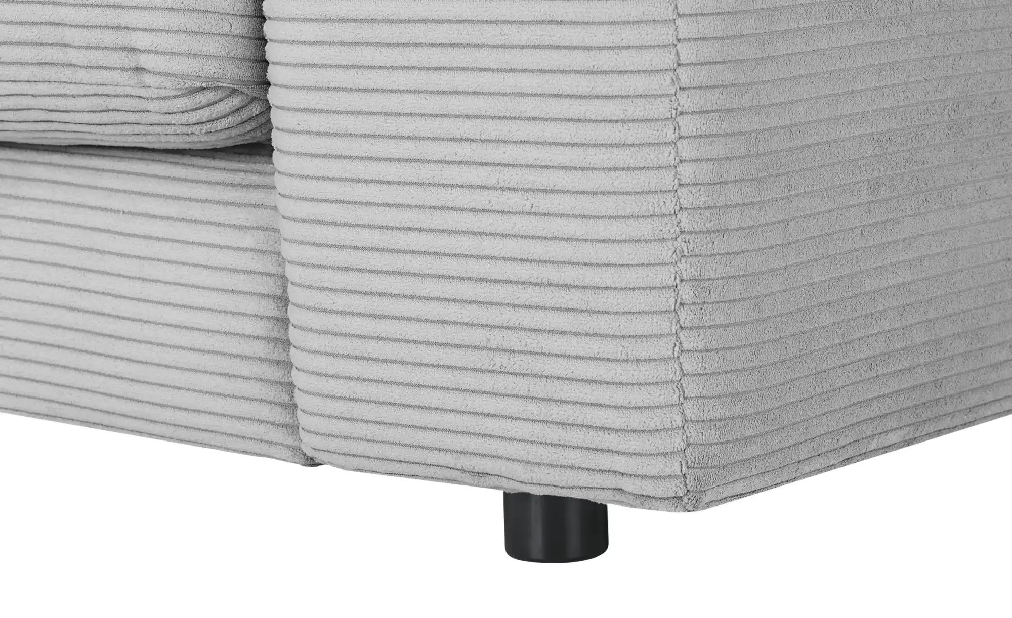 Thumbnail - Jette Home Sofa Cord Sila ¦ grau ¦ Maße (cm): B: 250 H: 85 T: 127.0 Polstermöbel > Sofas > 3-Sitzer - Höffner
