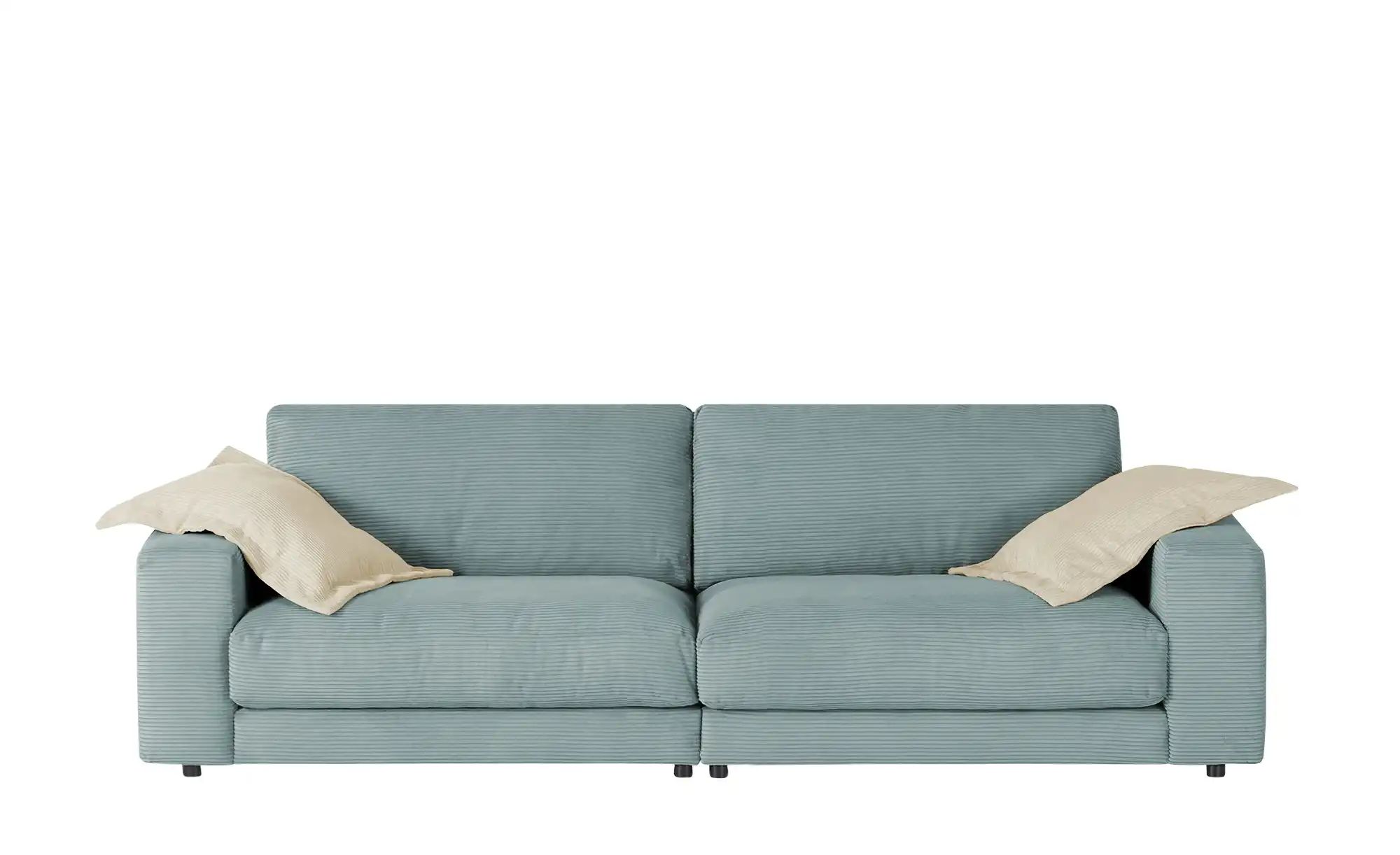 Jette Home Sofa Cord Sila ¦ blau ¦ Maße (cm): B: 250 H: 85 T: 127 Polstermö günstig online kaufen