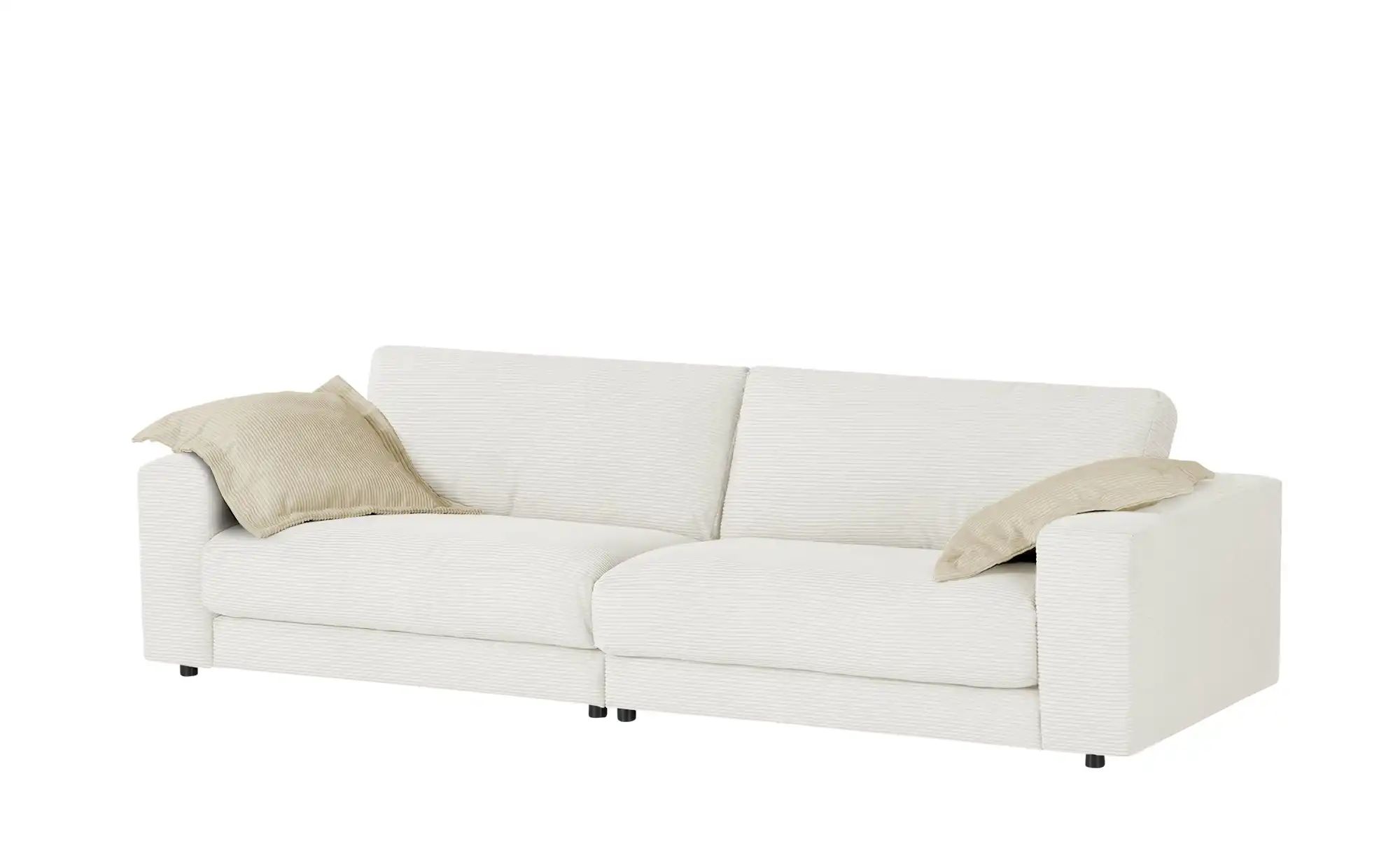 Thumbnail - Jette Home Sofa Cord Sila ¦ weiß ¦ Maße (cm): B: 290 H: 85 T: 107.0 Polstermöbel > Sofas > 3-Sitzer - Höffner