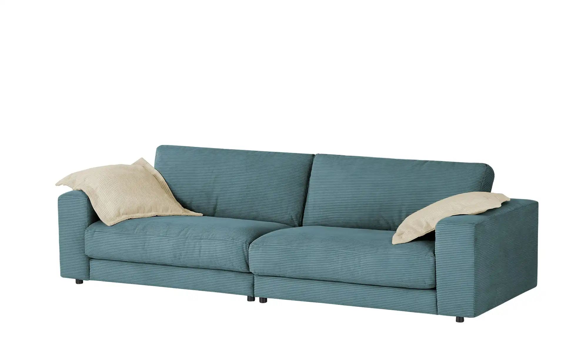 Jette Home Sofa Cord Sila ¦ türkis/petrol ¦ Maße (cm): B: 290 H: 85 T: 107. günstig online kaufen