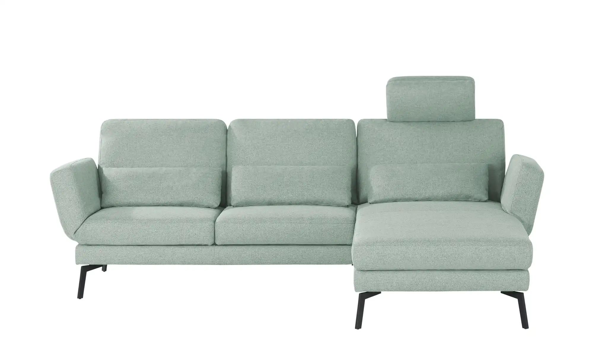 Ecksofa mit Funktion  Twister ¦ grün ¦ Maße (cm): B: 275 H: 93 T: 191 Polst günstig online kaufen