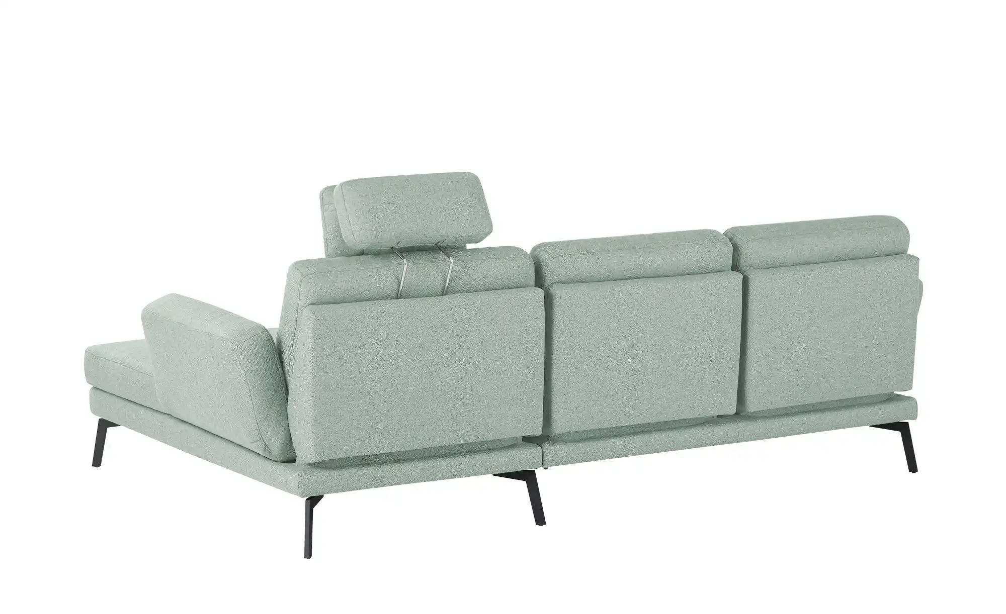 Ecksofa mit Funktion  Twister ¦ grün ¦ Maße (cm): B: 275 H: 93 T: 191.0 Pol günstig online kaufen