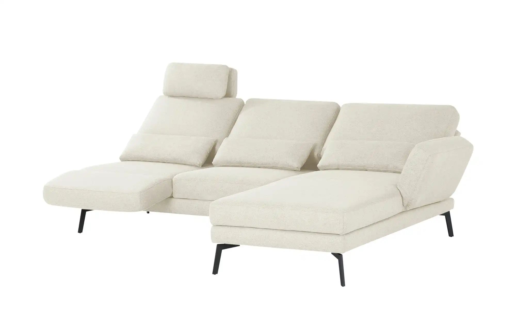 Ecksofa mit Funktion  Twister ¦ beige ¦ Maße (cm): B: 275 H: 93 T: 191.0 Po günstig online kaufen