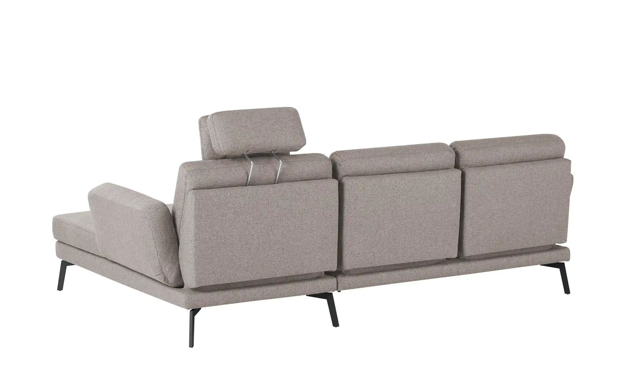 Ecksofa mit Funktion  Twister ¦ braun ¦ Maße (cm): B: 275 H: 93 T: 191 Pols günstig online kaufen