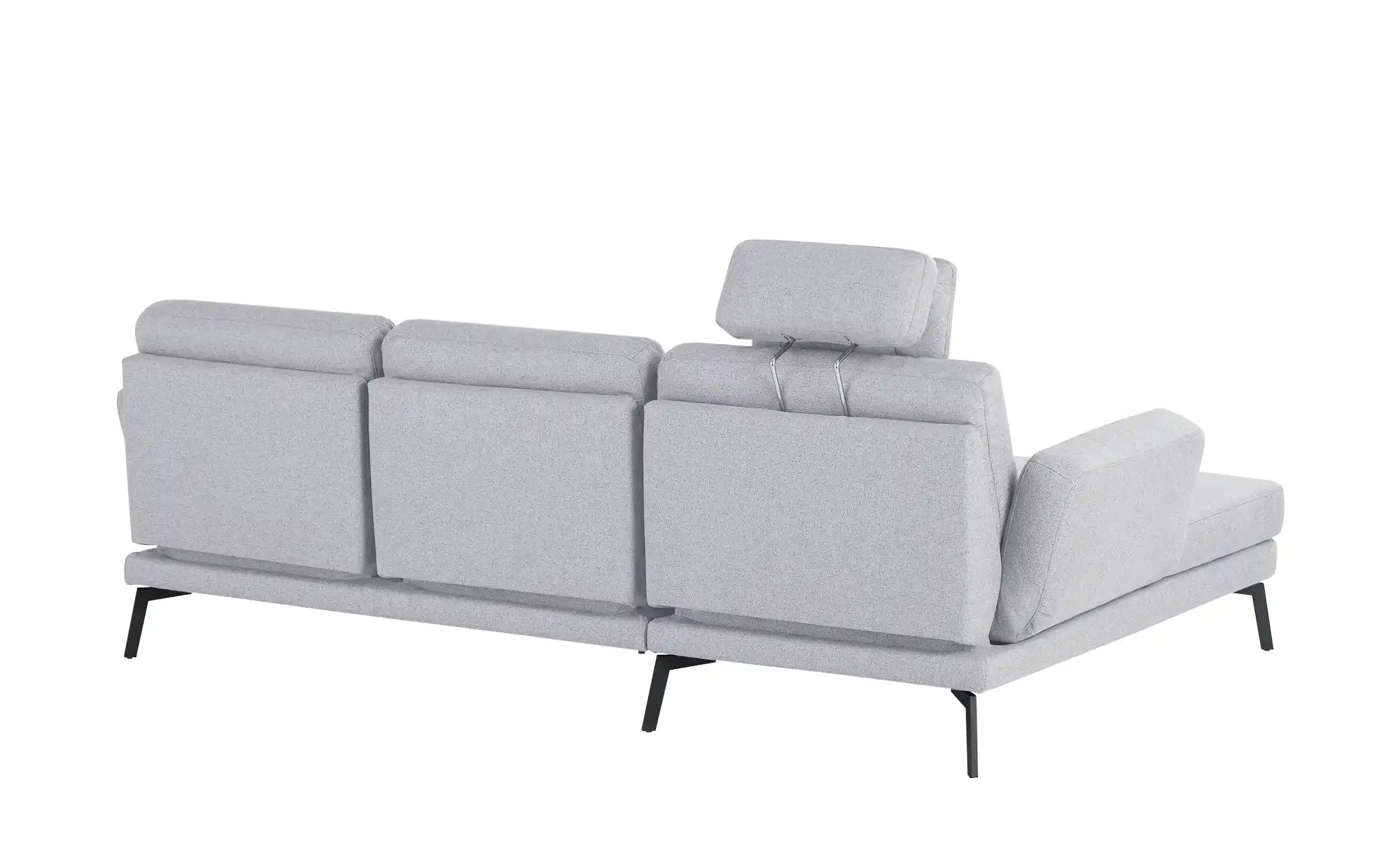 Ecksofa mit Funktion  Twister ¦ grau ¦ Maße (cm): B: 275 H: 93 T: 191.0 Pol günstig online kaufen