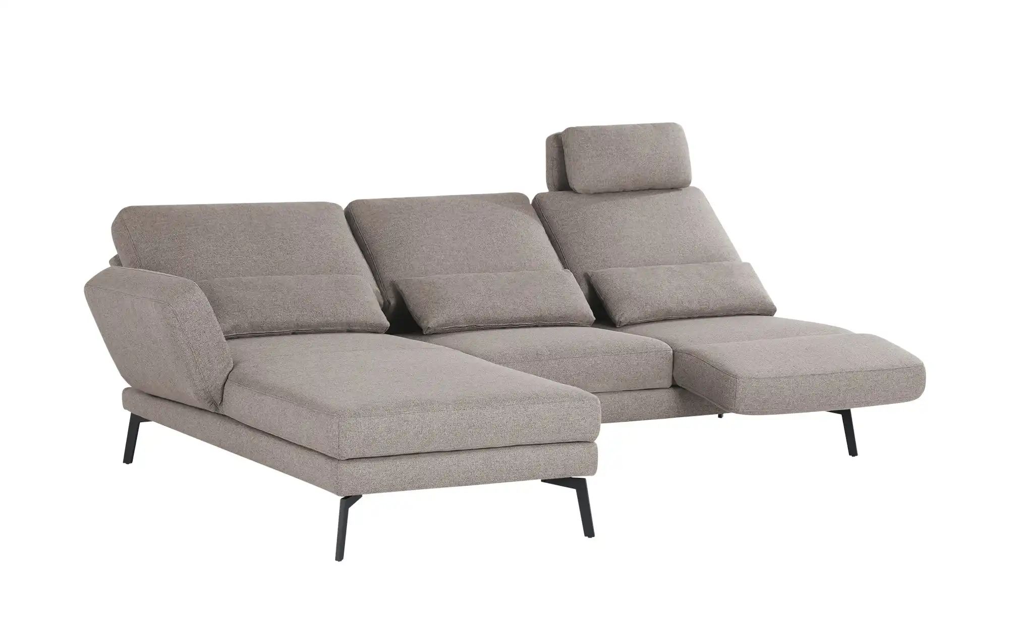 Ecksofa mit Funktion  Twister ¦ braun ¦ Maße (cm): B: 275 H: 93 T: 191 Pols günstig online kaufen