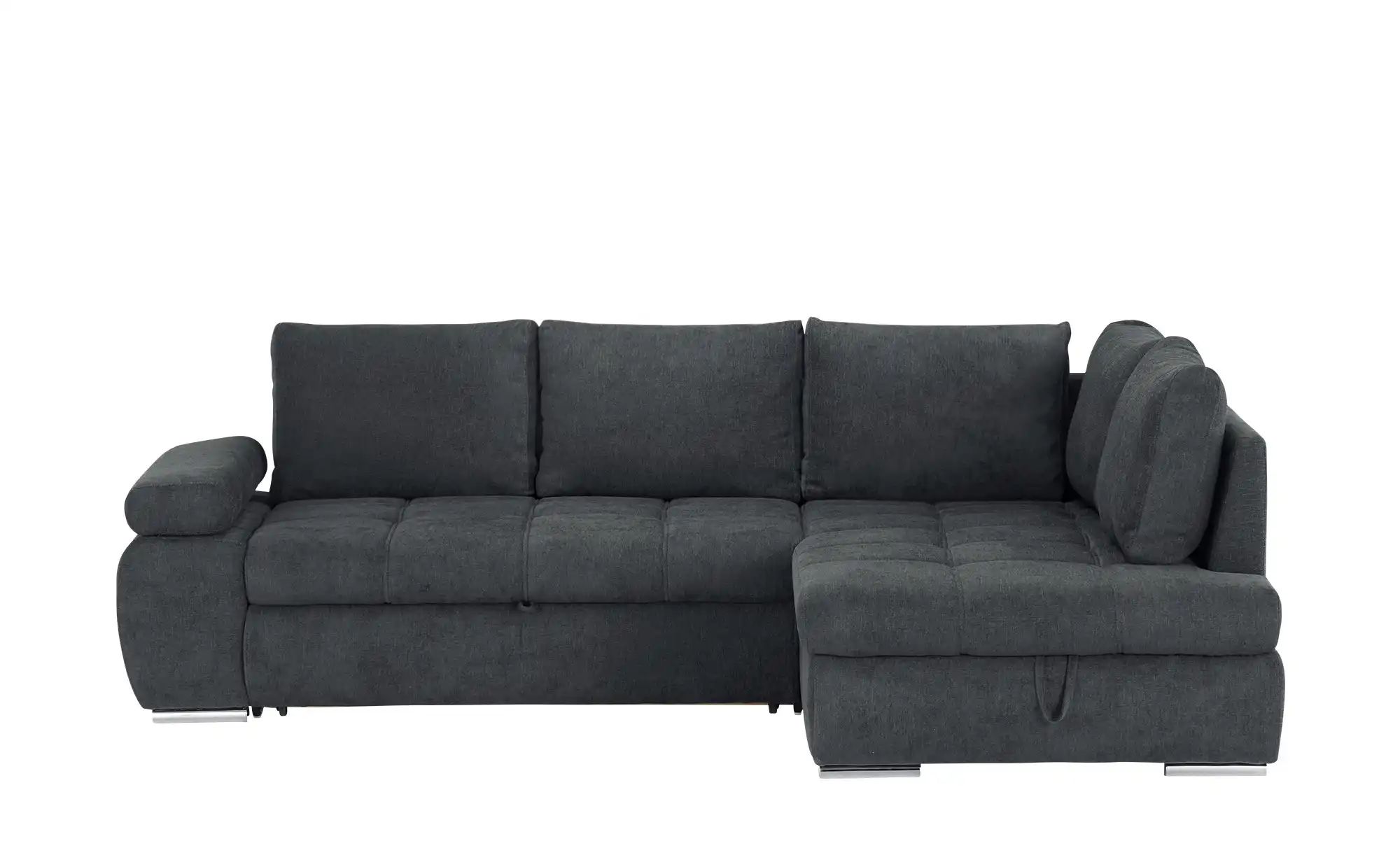 switch Ecksofa aus Flachgewebe Sky ¦ grau ¦ Maße (cm): B: 265 H: 89 T: 175 günstig online kaufen