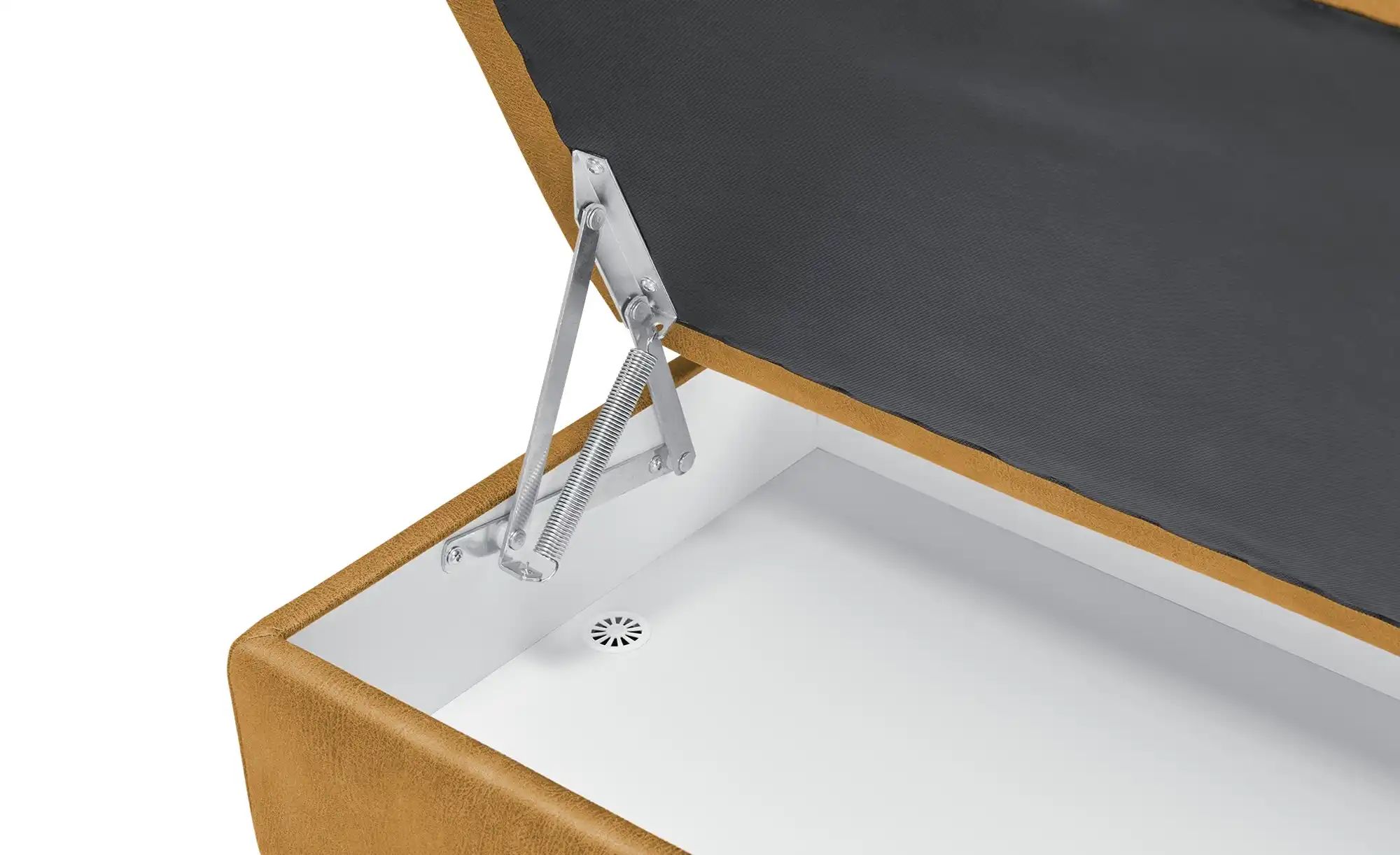 Thumbnail - Mein Sofa bold XXL Hocker Veit ¦ gelb ¦ Maße (cm): B: 130 H: 46 T: 65.0 Polstermöbel > Hocker - Höffner