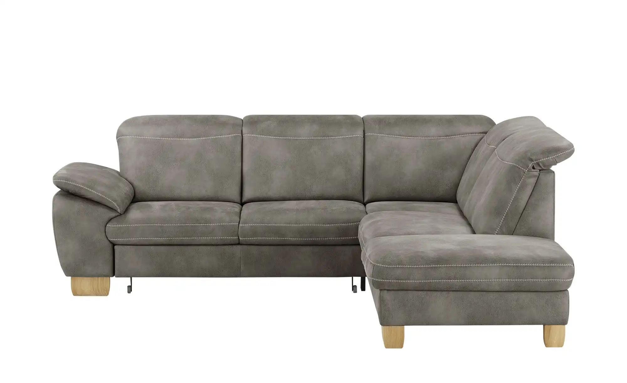 meinSofa Ecksofa  Raica ¦ grau ¦ Maße (cm): B: 266 H: 91 T: 243 Polstermöbe günstig online kaufen