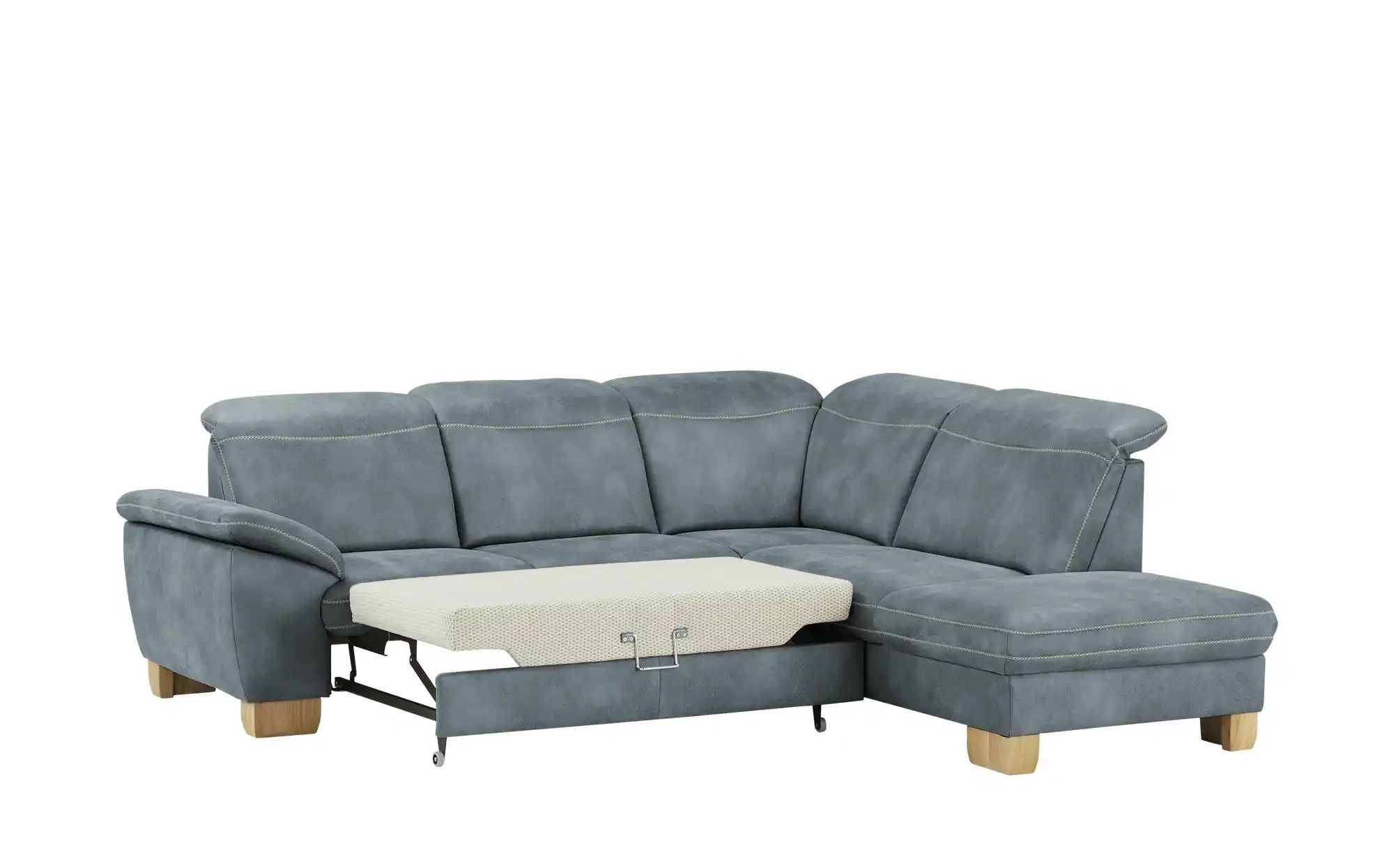 meinSofa Ecksofa  Raica ¦ blau ¦ Maße (cm): B: 266 H: 91 T: 243 Polstermöbe günstig online kaufen