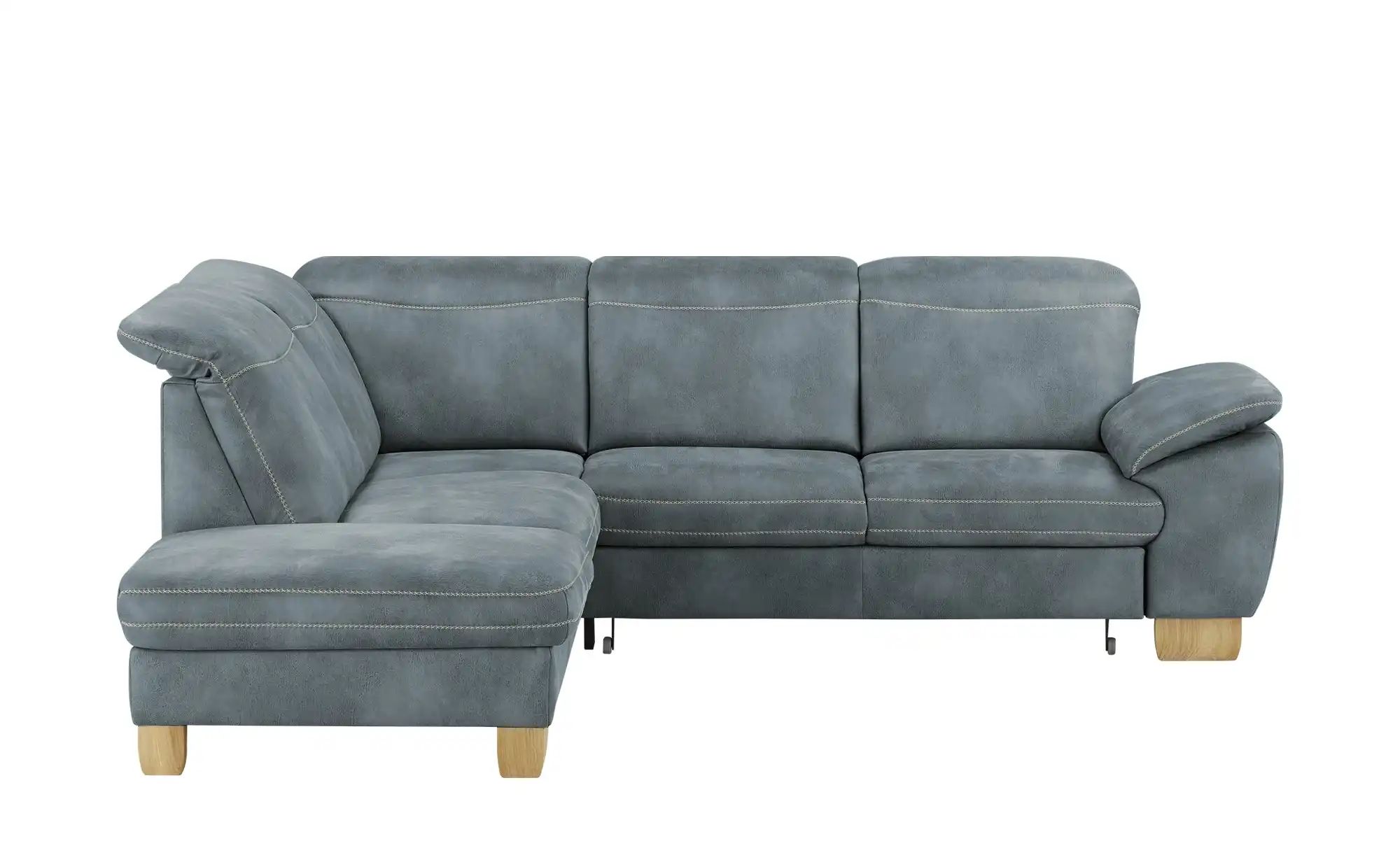 meinSofa Ecksofa  Raica ¦ blau ¦ Maße (cm): B: 266 H: 91 T: 243 Polstermöbe günstig online kaufen