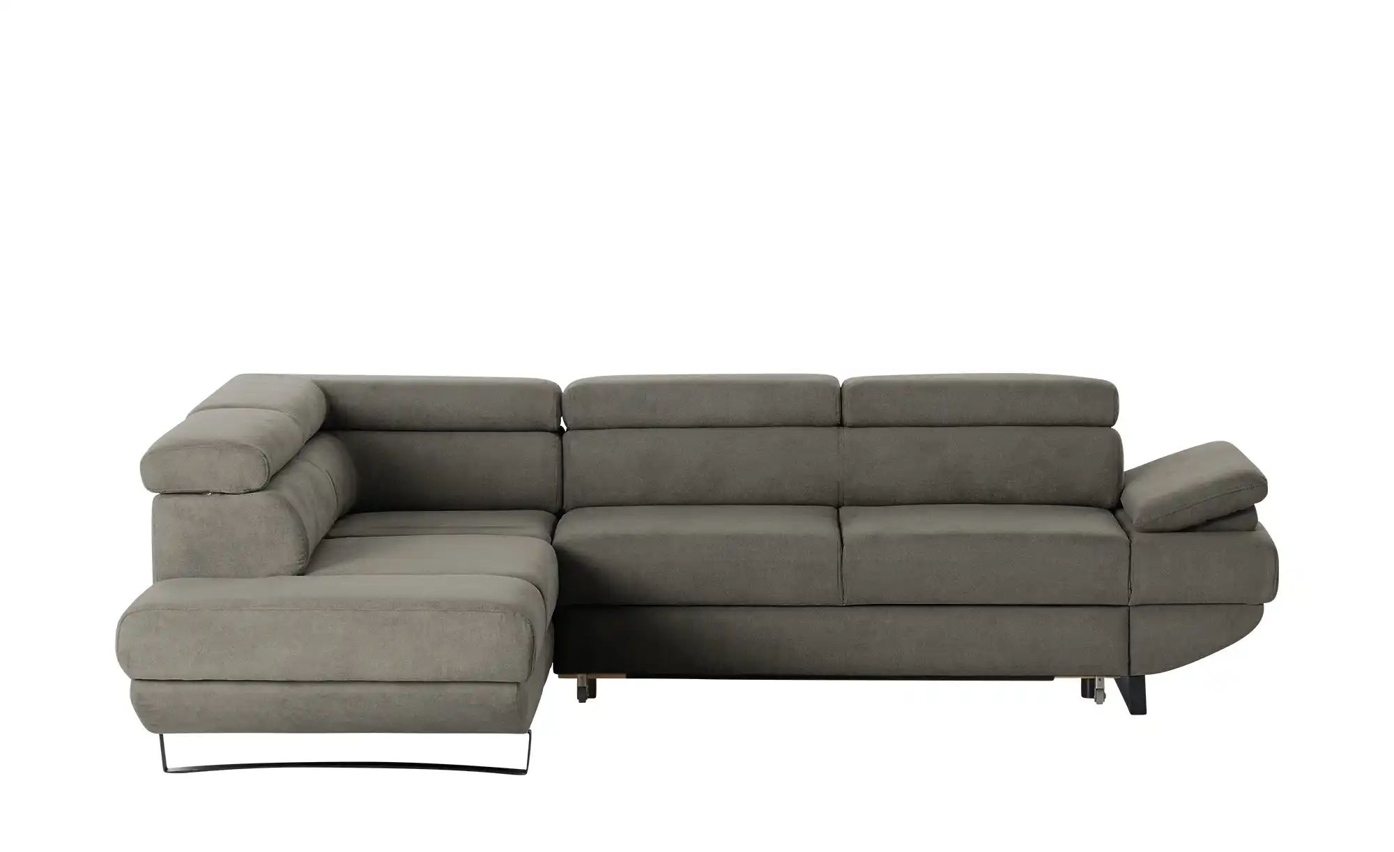 switch Ecksofa aus Mikrofaser Gio ¦ grau ¦ Maße (cm): B: 263 H: 74 T: 200 P günstig online kaufen