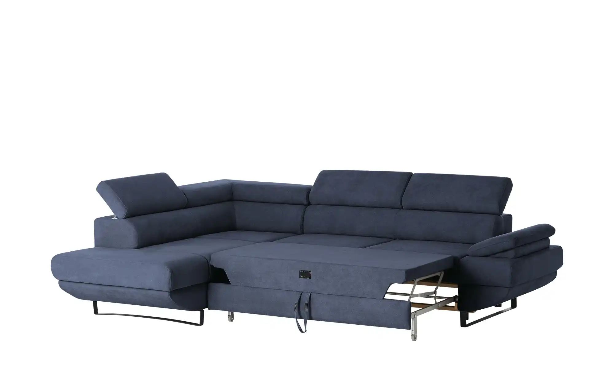 switch Ecksofa aus Mikrofaser Gio ¦ blau ¦ Maße (cm): B: 263 H: 74 T: 200.0 günstig online kaufen