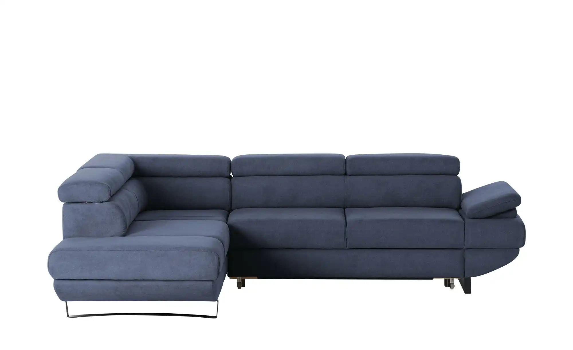 switch Ecksofa aus Mikrofaser Gio ¦ blau ¦ Maße (cm): B: 263 H: 74 T: 200 P günstig online kaufen