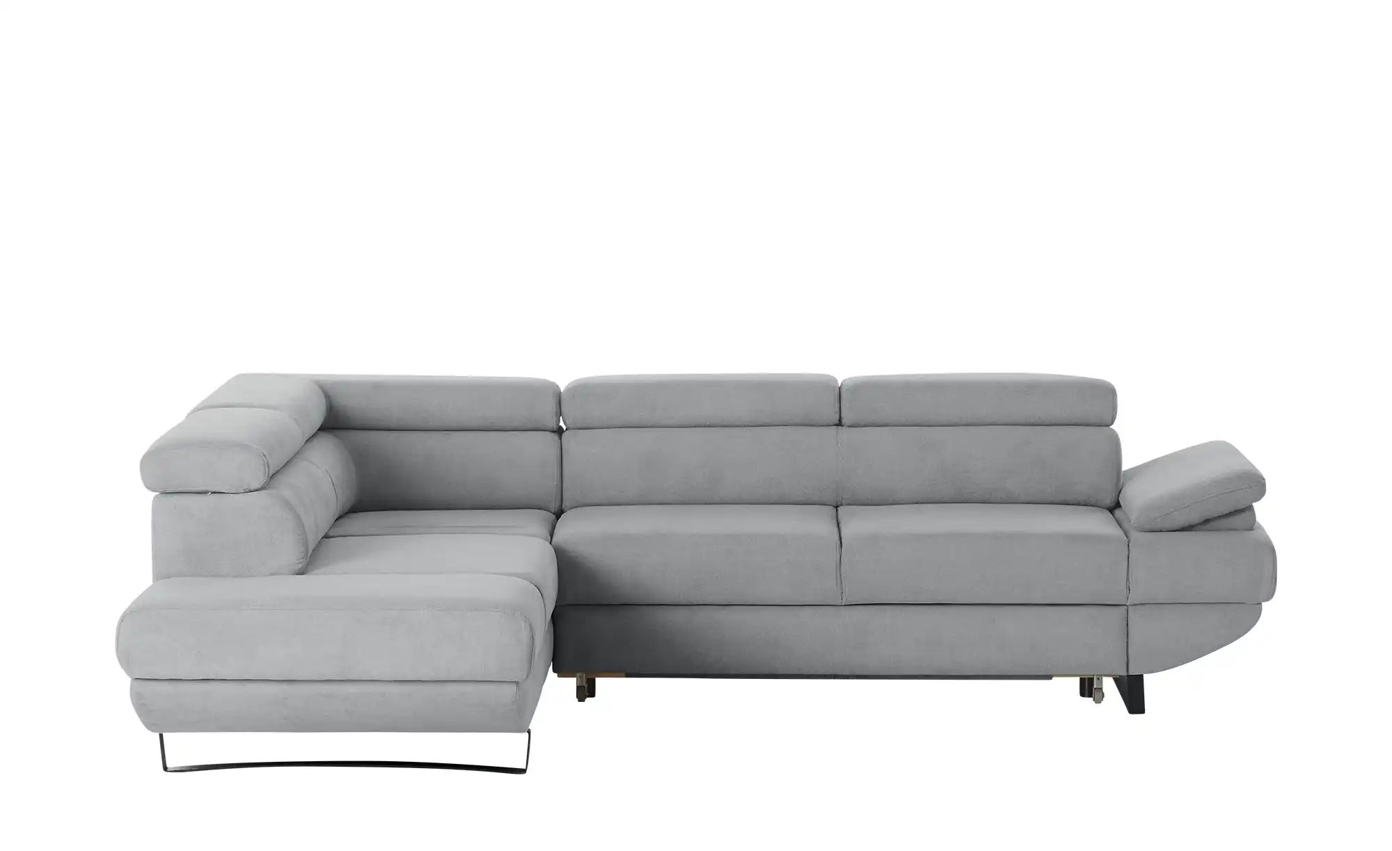 switch Ecksofa aus Mikrofaser Gio ¦ grau ¦ Maße (cm): B: 263 H: 74 T: 200 P günstig online kaufen