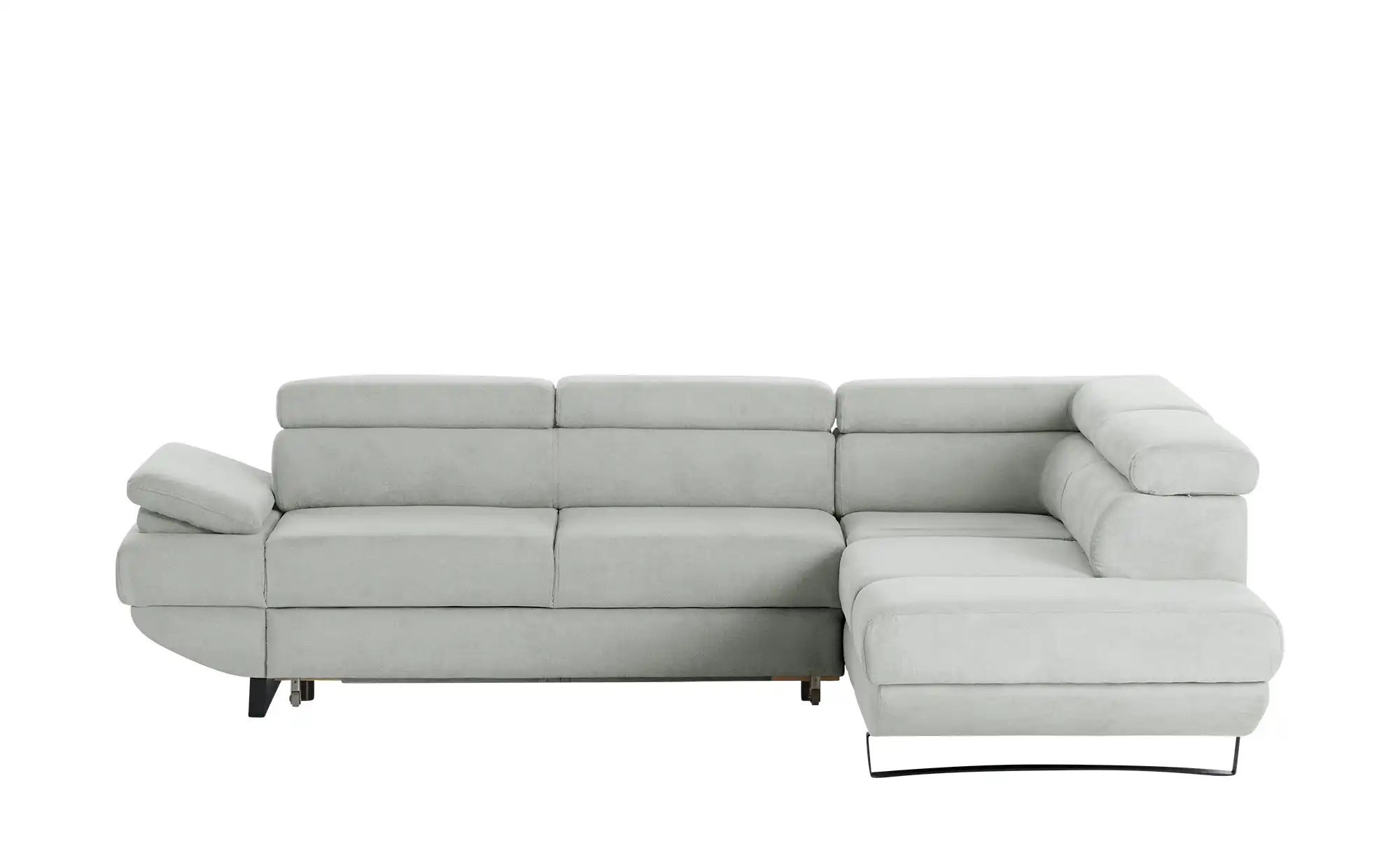 switch Ecksofa aus Mikrofaser Gio ¦ grau ¦ Maße (cm): B: 263 H: 88 T: 200 P günstig online kaufen