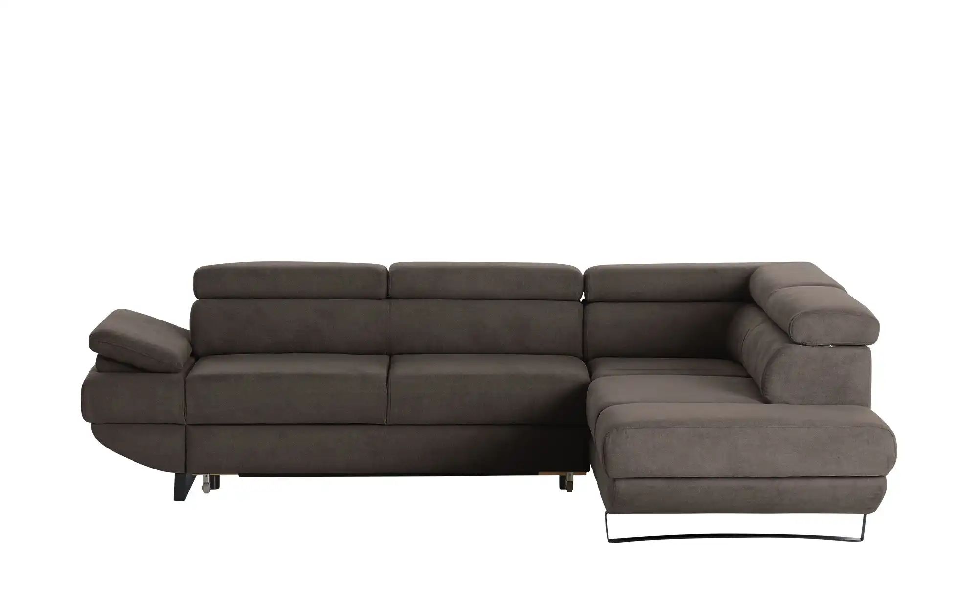 switch Ecksofa aus Mikrofaser Gio ¦ braun ¦ Maße (cm): B: 200 H: 74 T: 263 günstig online kaufen