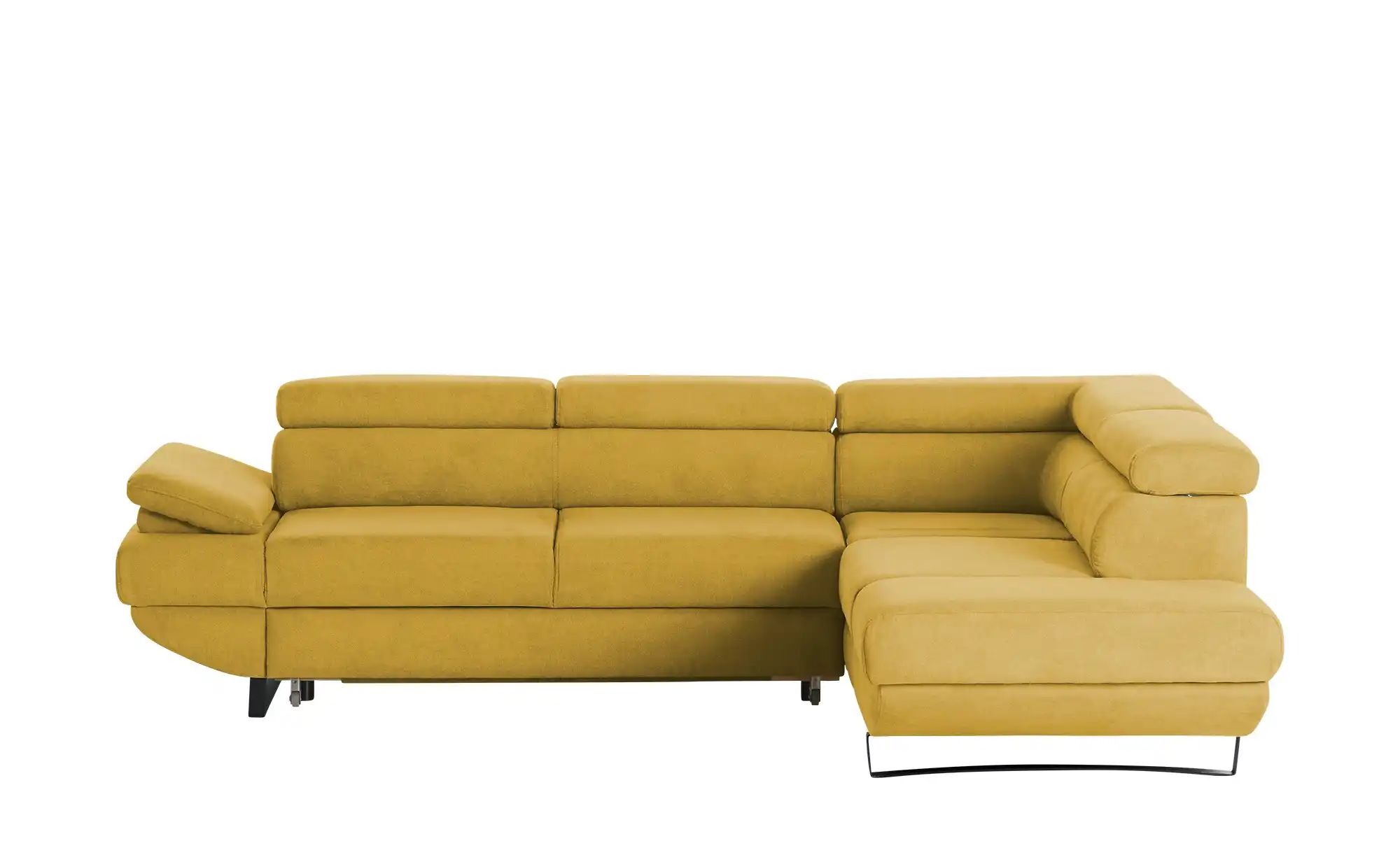 switch Ecksofa aus Mikrofaser Gio ¦ gelb ¦ Maße (cm): B: 200 H: 74 T: 263 P günstig online kaufen