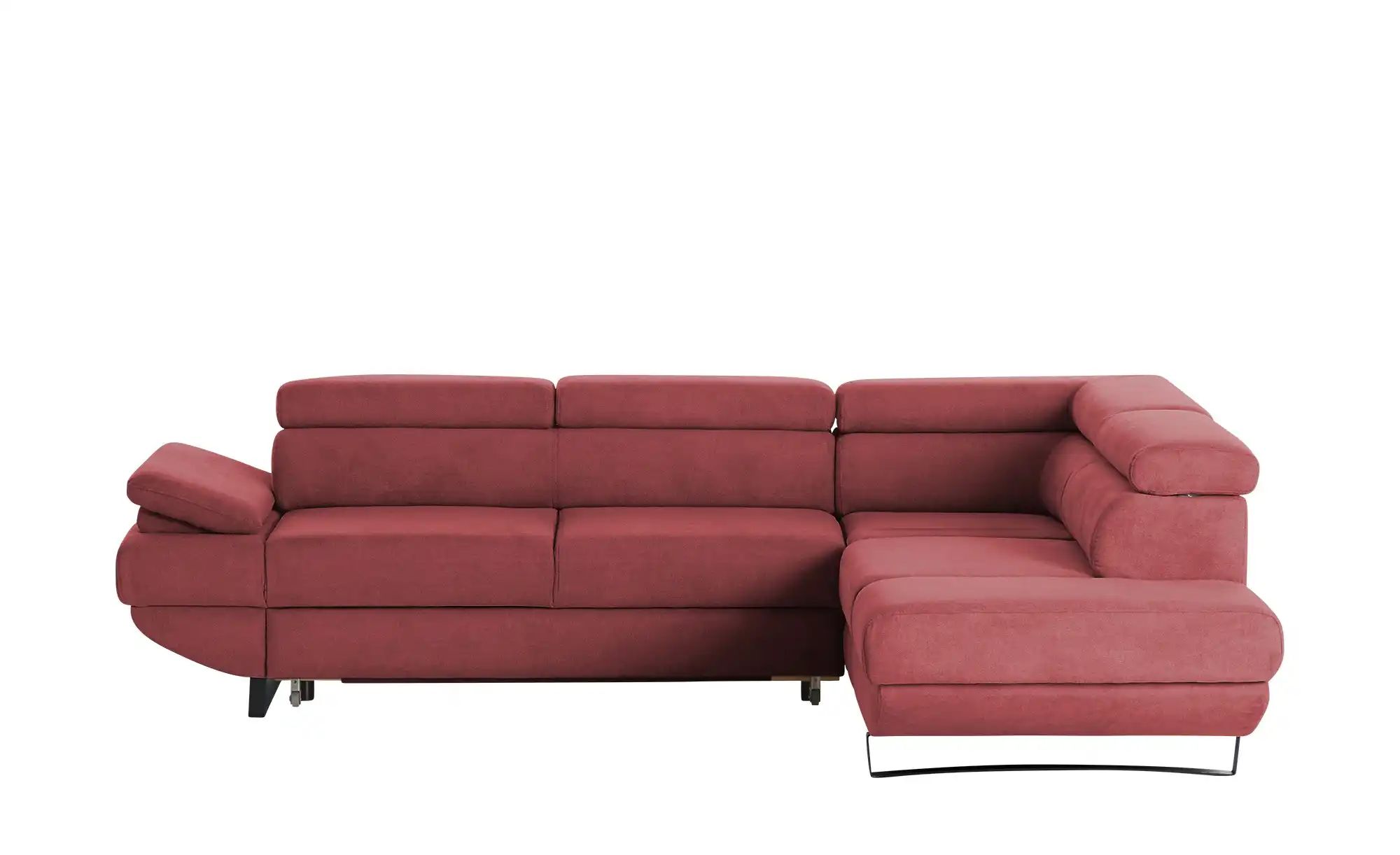 switch Ecksofa aus Mikrofaser Gio ¦ rot ¦ Maße (cm): B: 200 H: 74 T: 263 Po günstig online kaufen