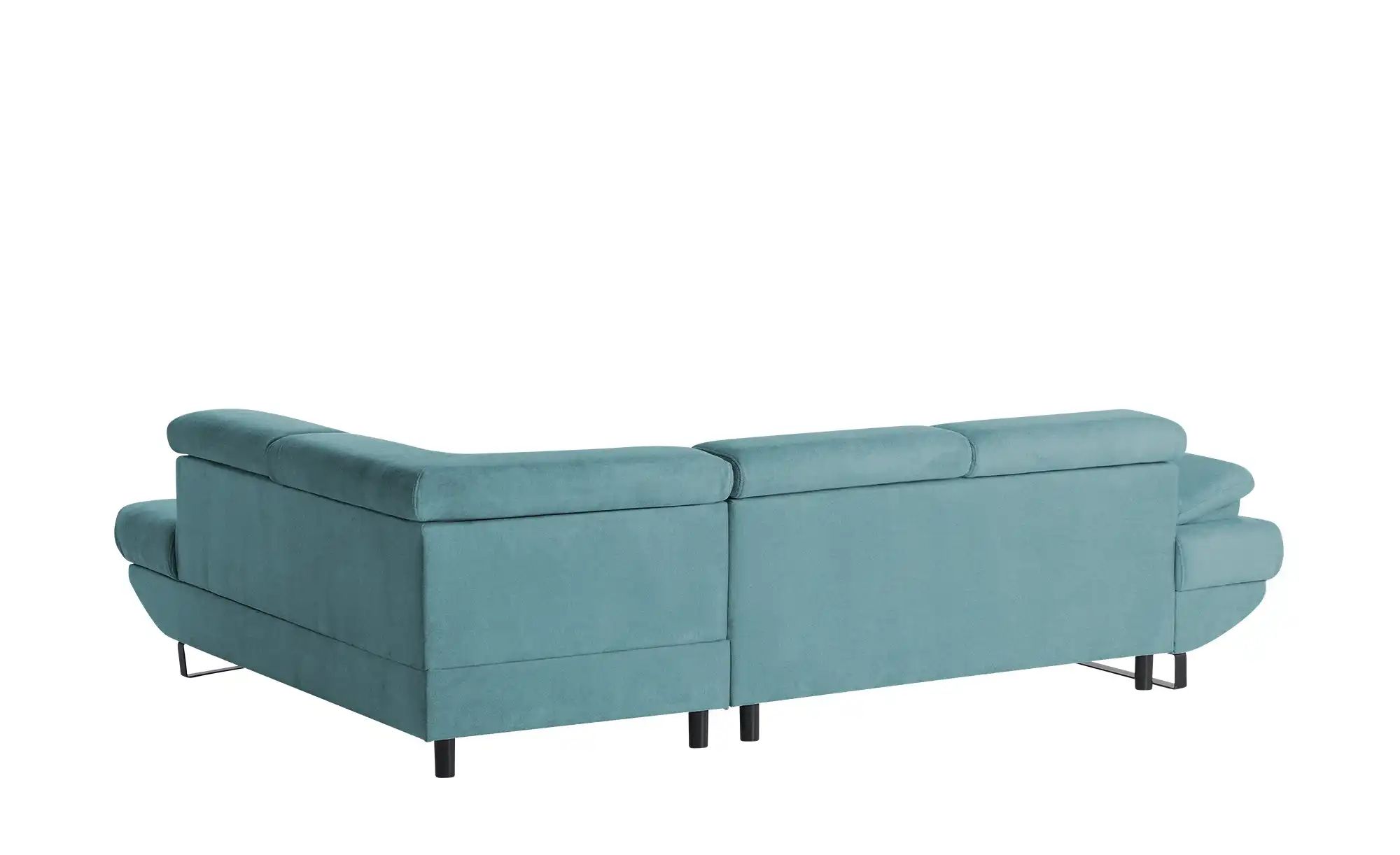 switch Ecksofa aus Mikrofaser Gio ¦ blau ¦ Maße (cm): B: 200 H: 74 T: 263 P günstig online kaufen