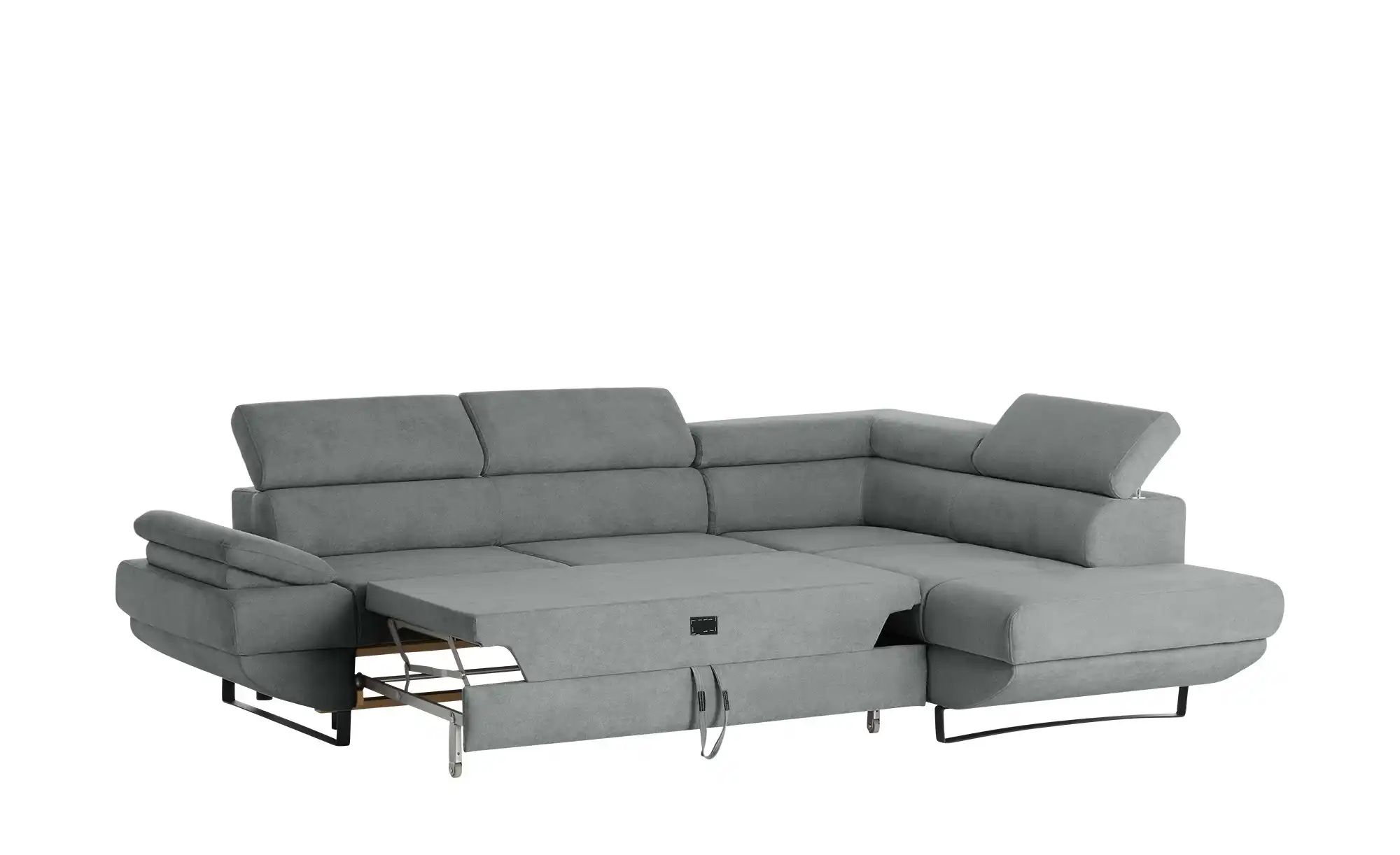 switch Ecksofa aus Mikrofaser Gio ¦ grau ¦ Maße (cm): B: 200 H: 74 T: 263.0 günstig online kaufen