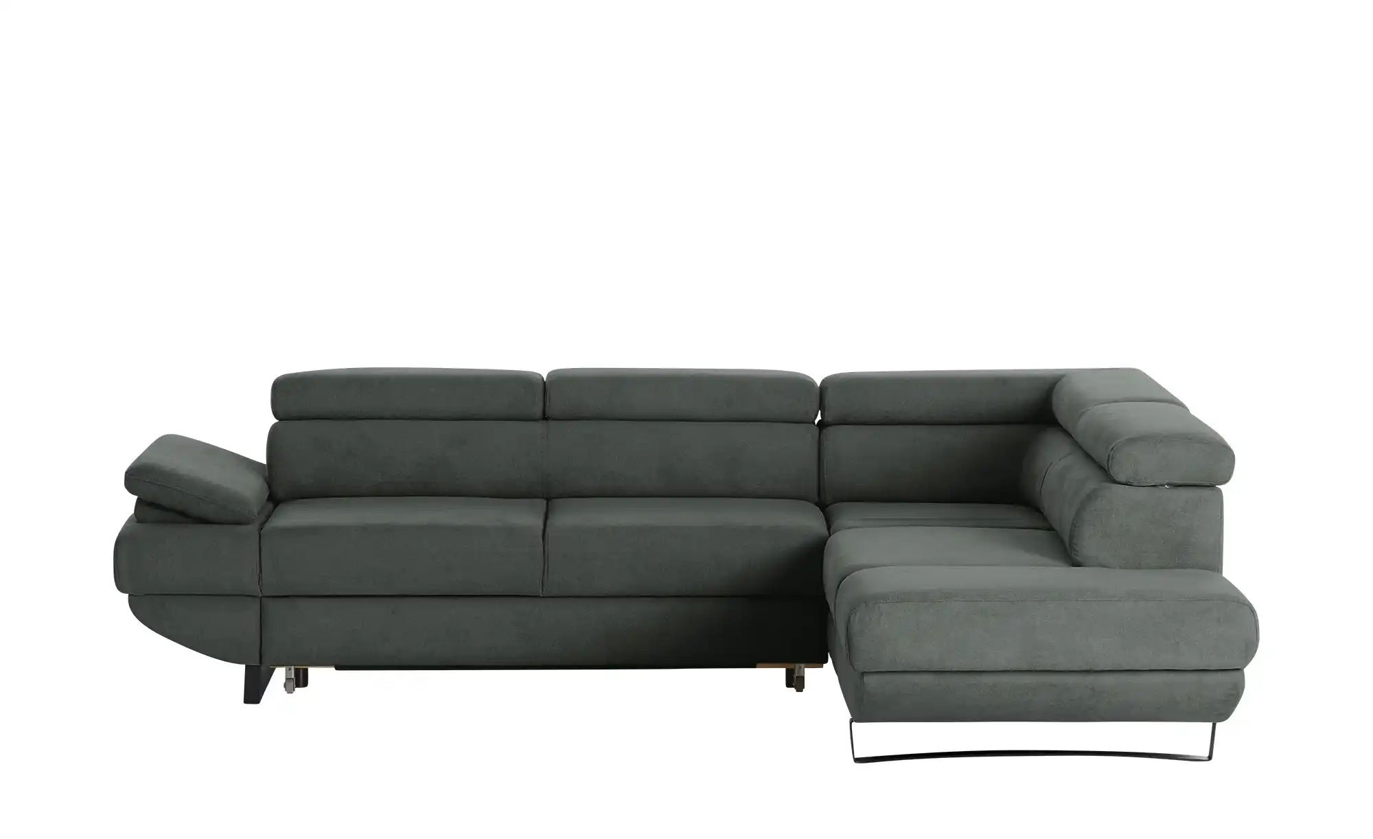 switch Ecksofa aus Mikrofaser Gio ¦ schwarz ¦ Maße (cm): B: 200 H: 74 T: 26 günstig online kaufen