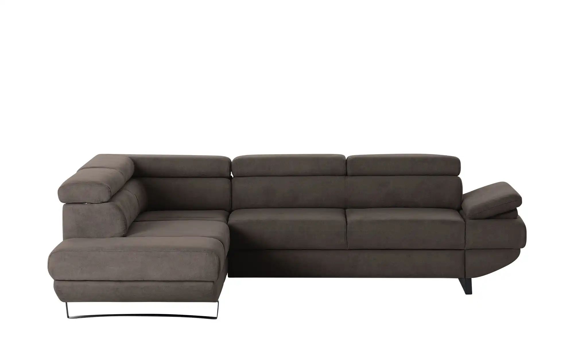 switch Ecksofa aus Mikrofaser Gio ¦ braun ¦ Maße (cm): B: 263 H: 88 T: 200 günstig online kaufen