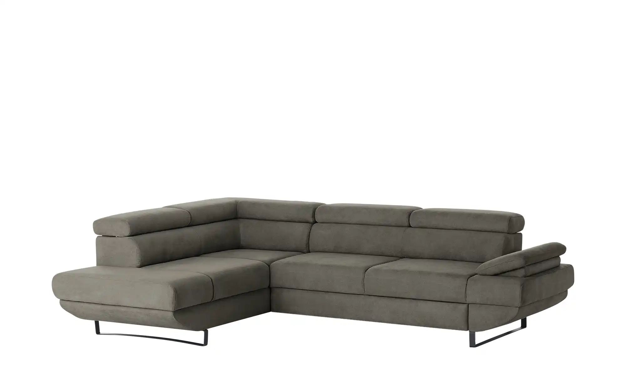 switch Ecksofa aus Mikrofaser Gio ¦ grau ¦ Maße (cm): B: 263 H: 88 T: 200 P günstig online kaufen