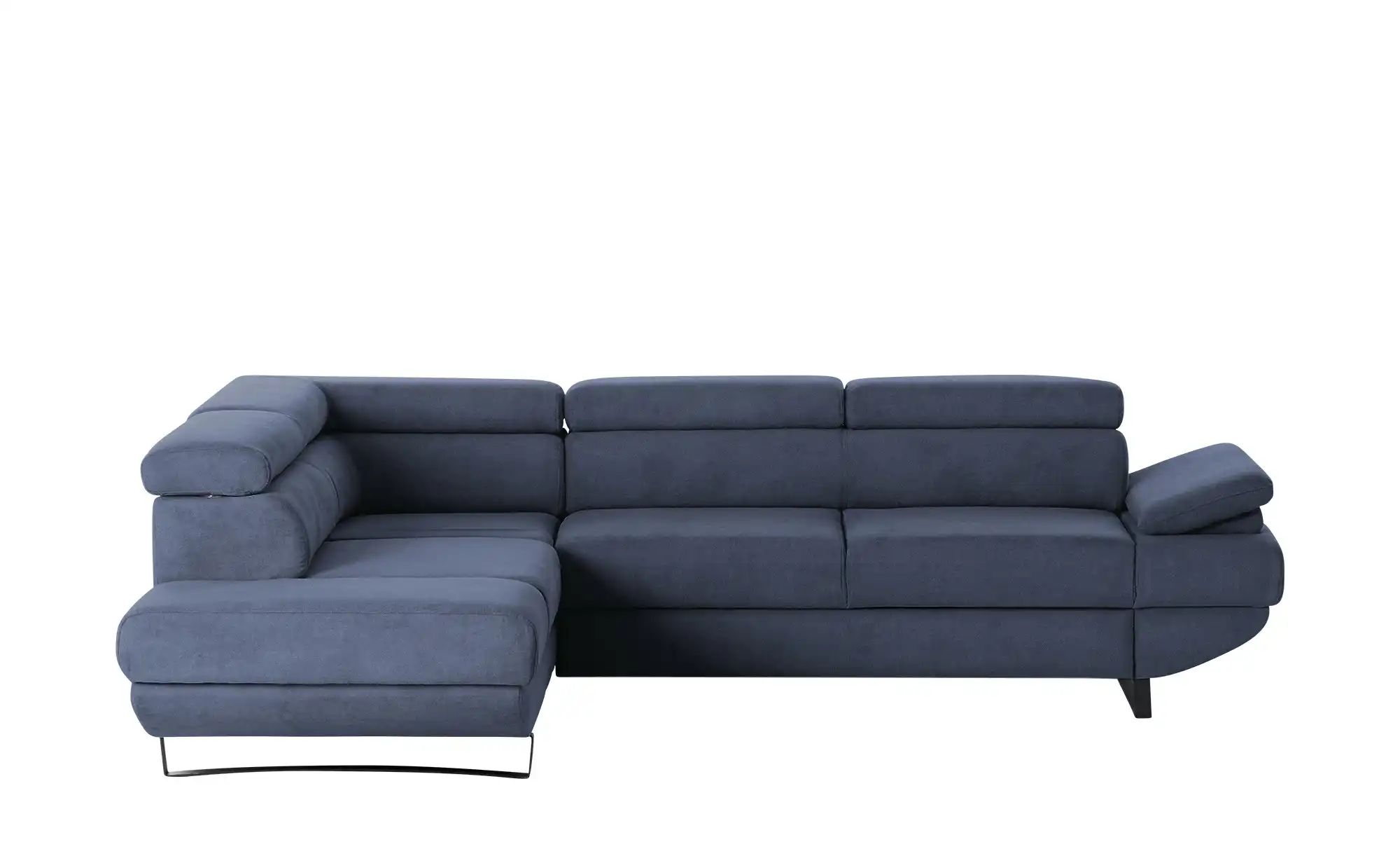 switch Ecksofa aus Mikrofaser Gio ¦ blau ¦ Maße (cm): B: 263 H: 88 T: 200 P günstig online kaufen