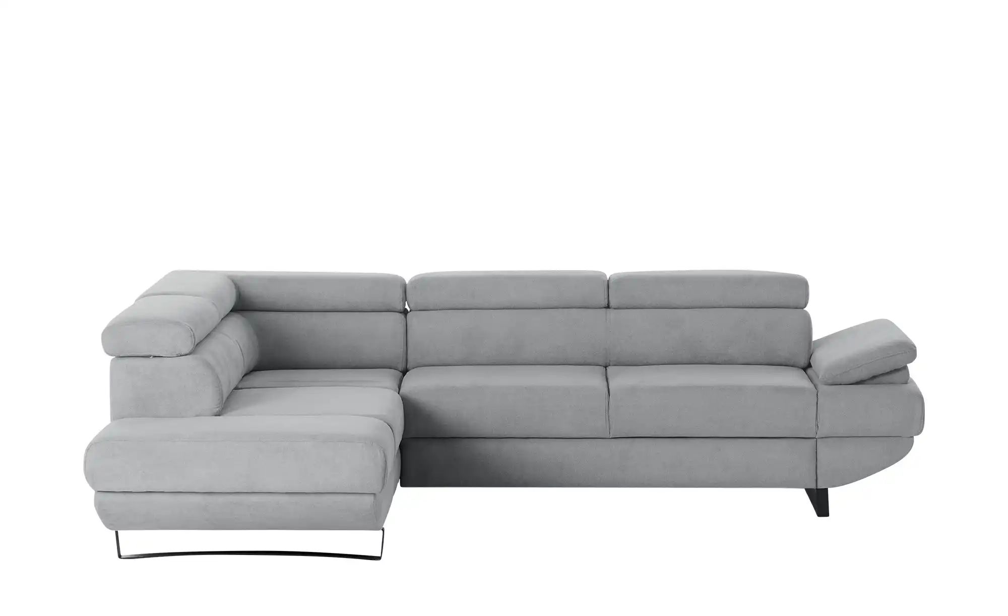 switch Ecksofa aus Mikrofaser Gio ¦ grau ¦ Maße (cm): B: 263 H: 88 T: 200 P günstig online kaufen