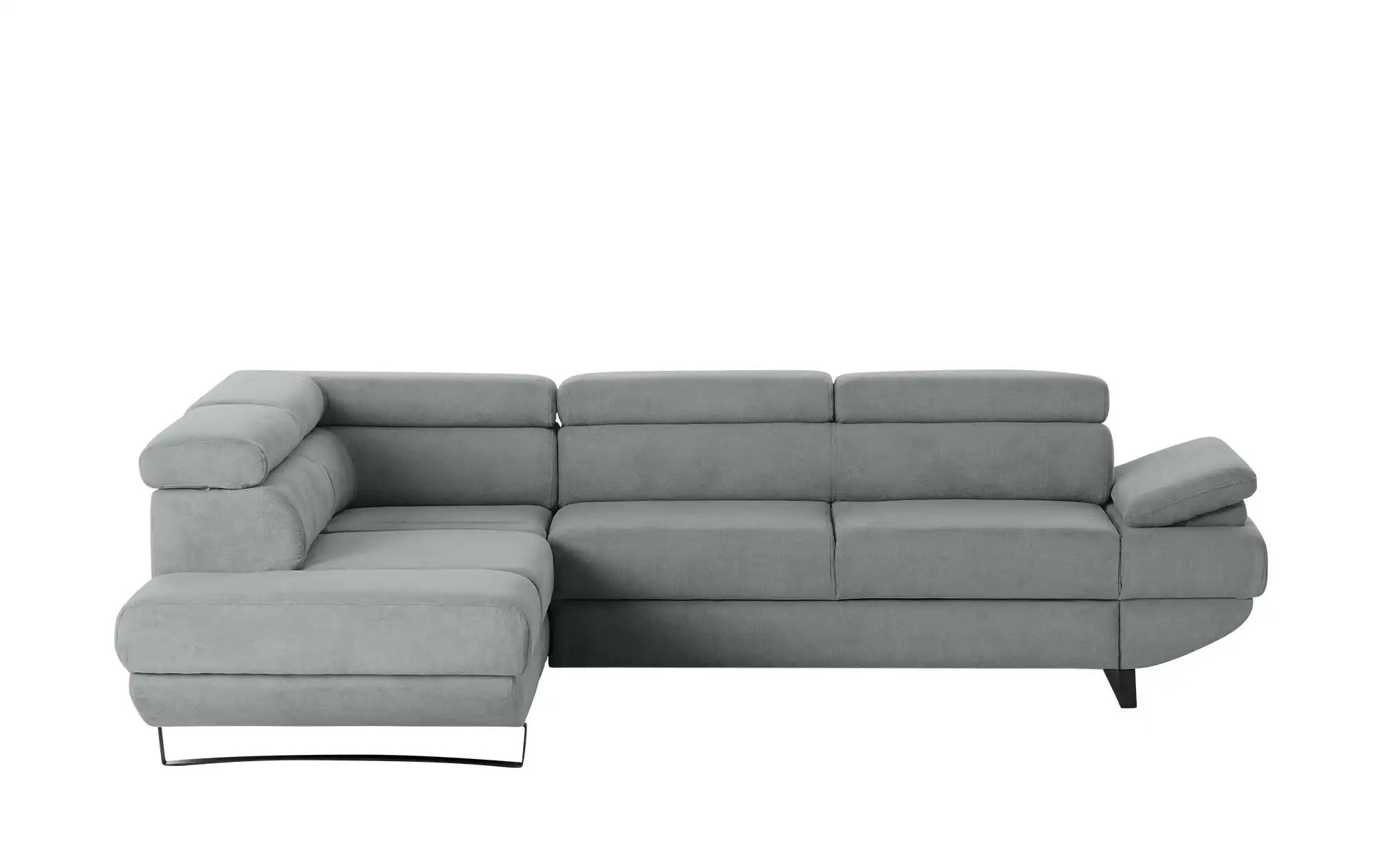 switch Ecksofa aus Mikrofaser Gio ¦ grau ¦ Maße (cm): B: 263 H: 88 T: 200 P günstig online kaufen