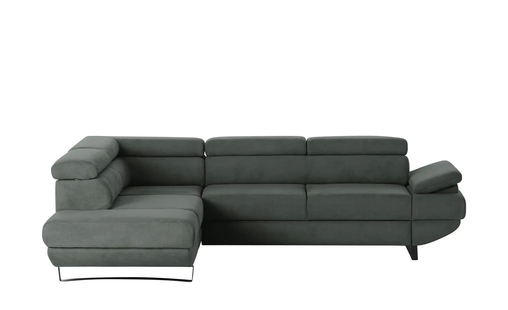 switch Ecksofa aus Mikrofaser Gio ¦ schwarz ¦ Maße (cm): B: 263 H: 88 T: 20 günstig online kaufen