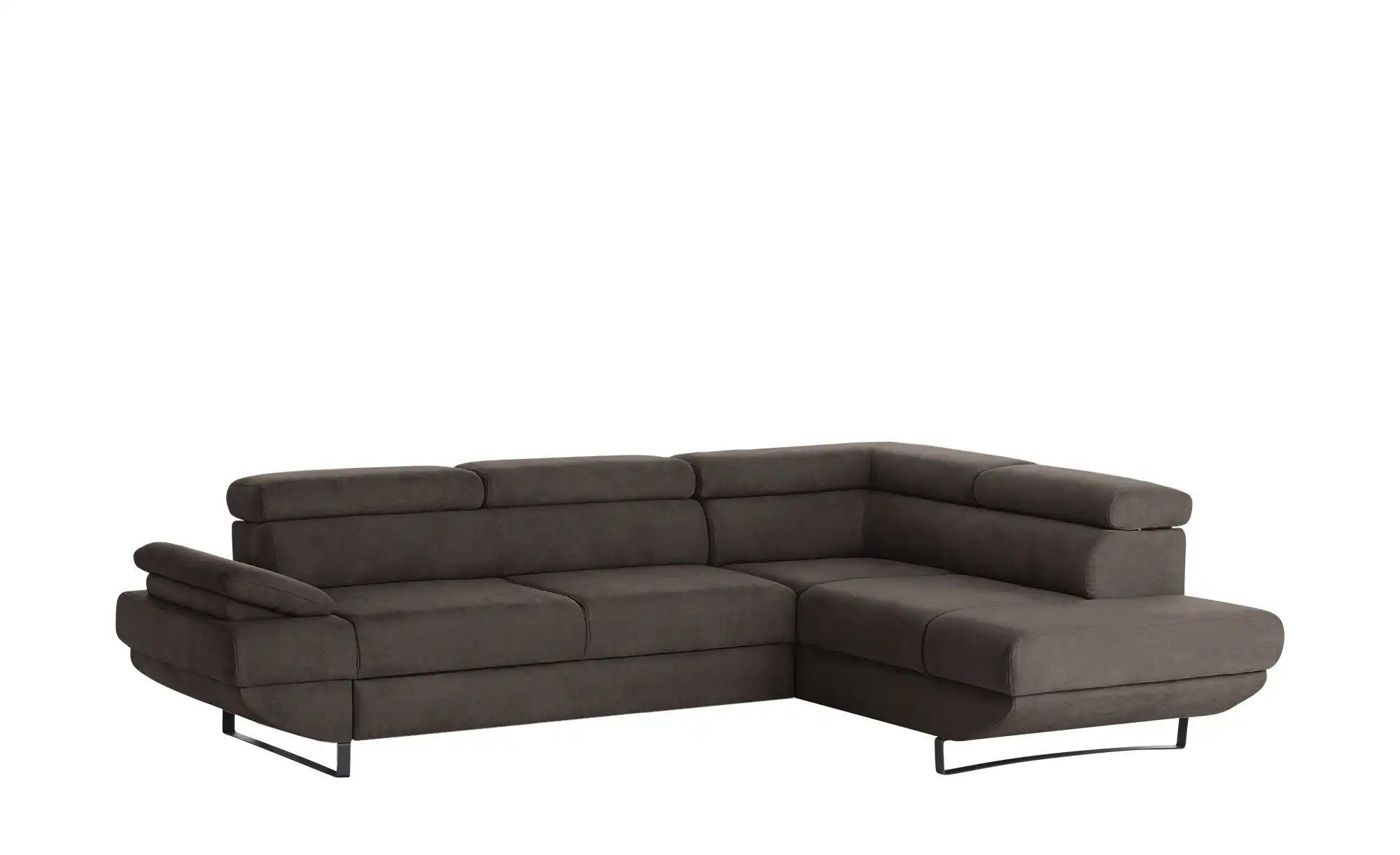 switch Ecksofa aus Mikrofaser Gio ¦ braun ¦ Maße (cm): B: 263 H: 74 T: 200 günstig online kaufen