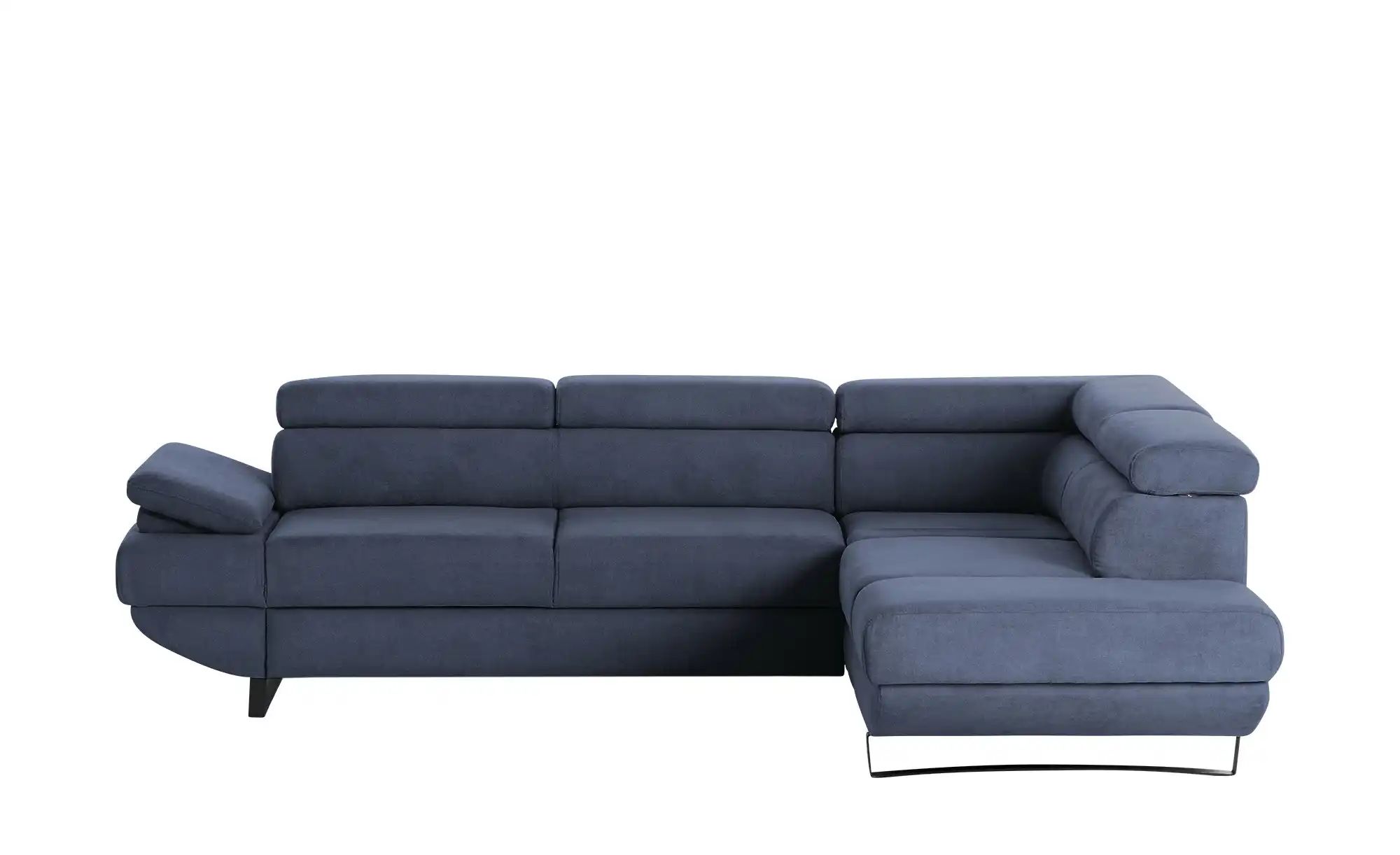 switch Ecksofa aus Mikrofaser Gio ¦ blau ¦ Maße (cm): B: 263 H: 74 T: 200 P günstig online kaufen