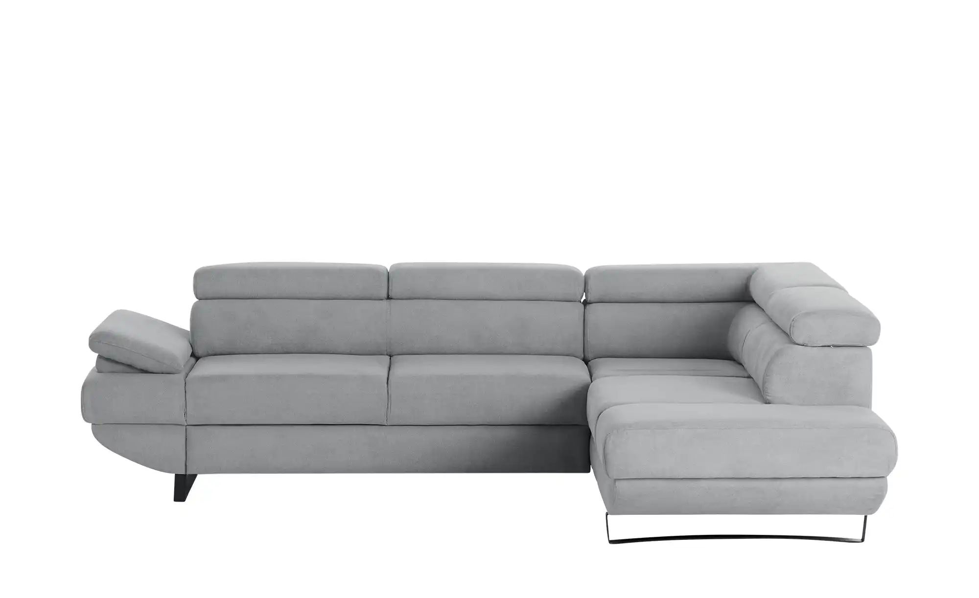 switch Ecksofa aus Mikrofaser Gio ¦ grau ¦ Maße (cm): B: 263 H: 74 T: 200 P günstig online kaufen