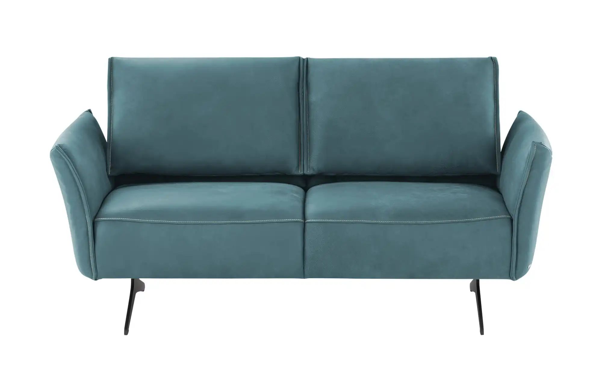 KOINOR Ledersofa  Vineto ¦ türkis/petrol ¦ Maße (cm): B: 176 H: 110 T: 88.0 günstig online kaufen