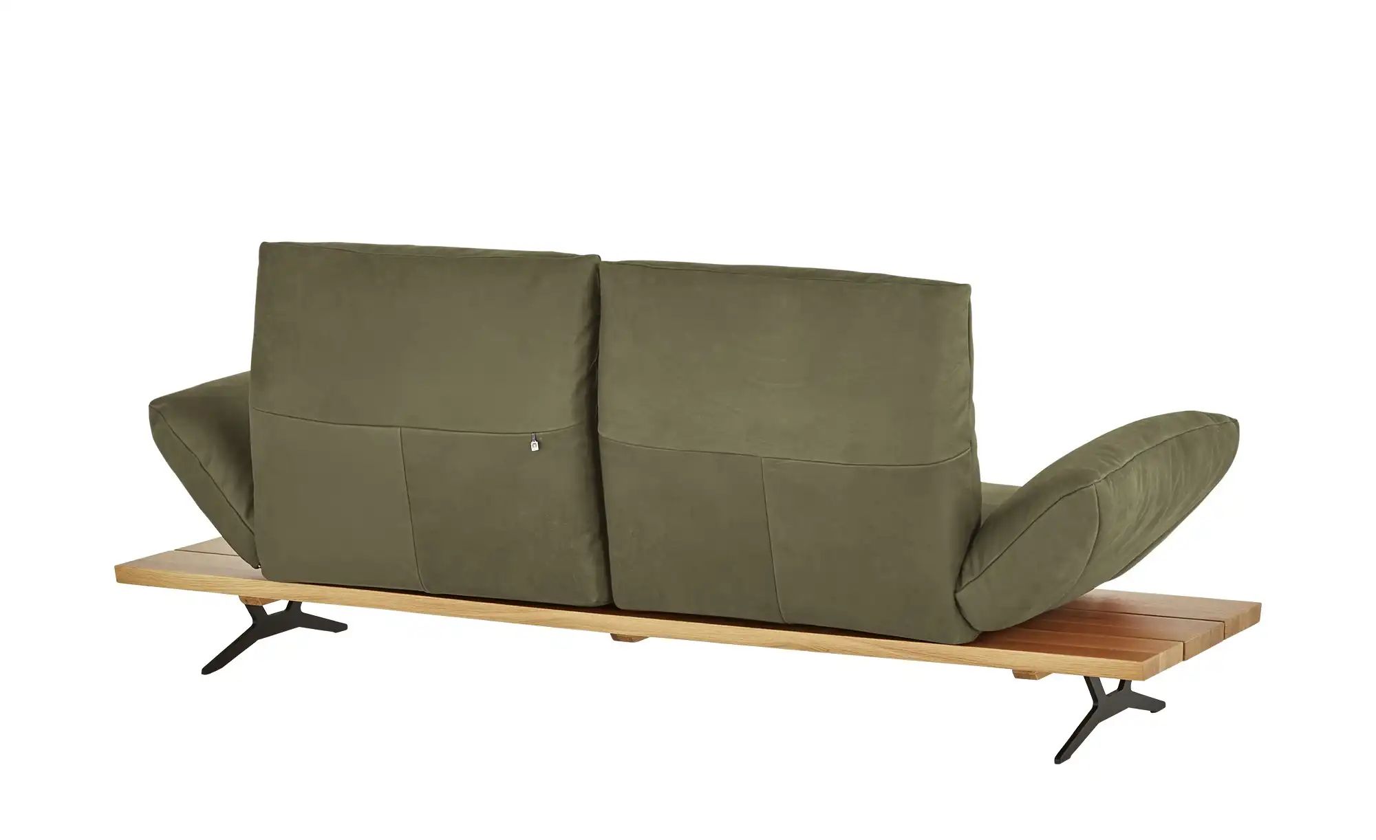 KOINOR Ledersofa  Marilyn ¦ grün ¦ Maße (cm): B: 232 H: 96 T: 90.0 Polsterm günstig online kaufen