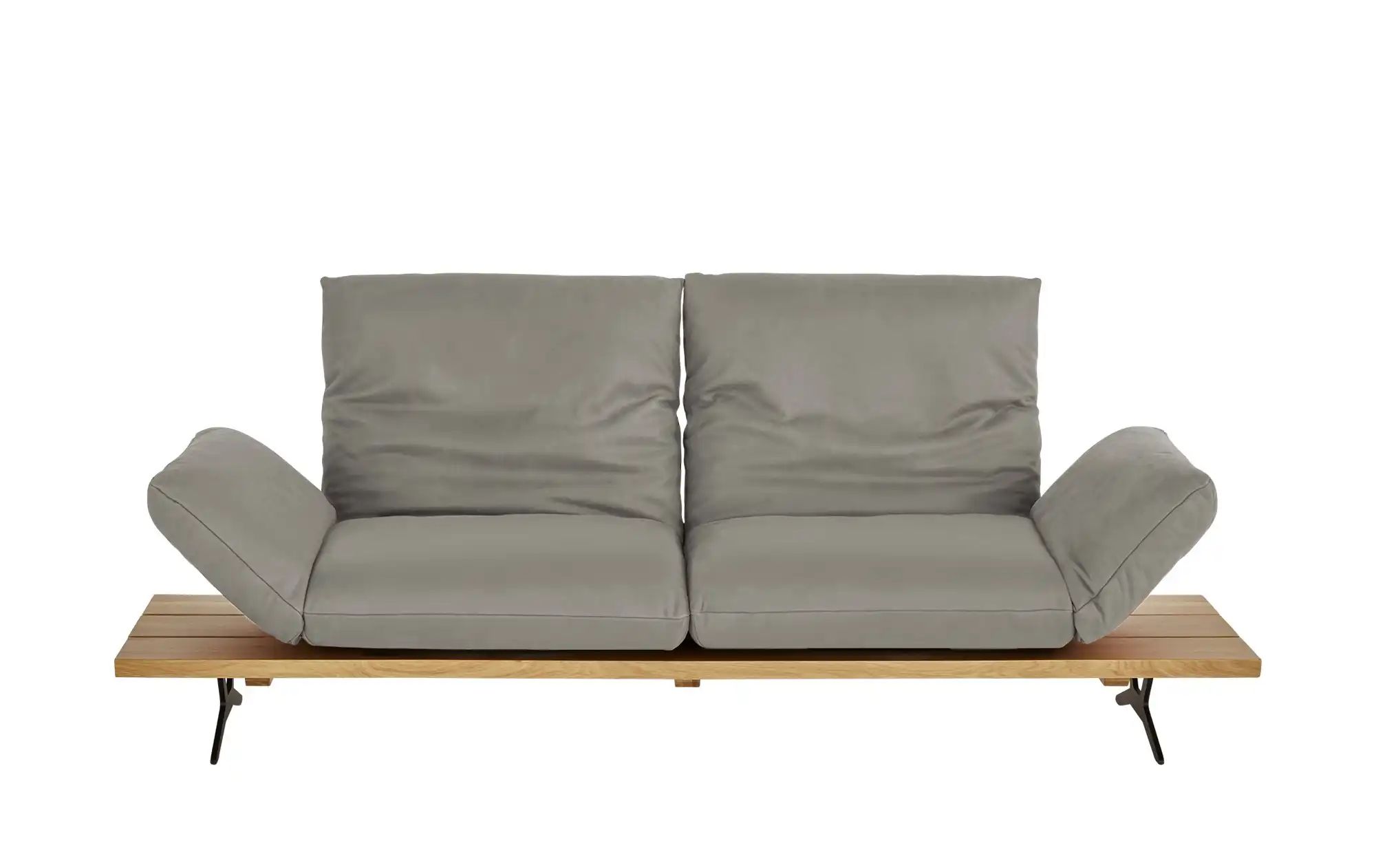 KOINOR Ledersofa  Marilyn ¦ grau ¦ Maße (cm): B: 232 H: 96 T: 90 Polstermöb günstig online kaufen