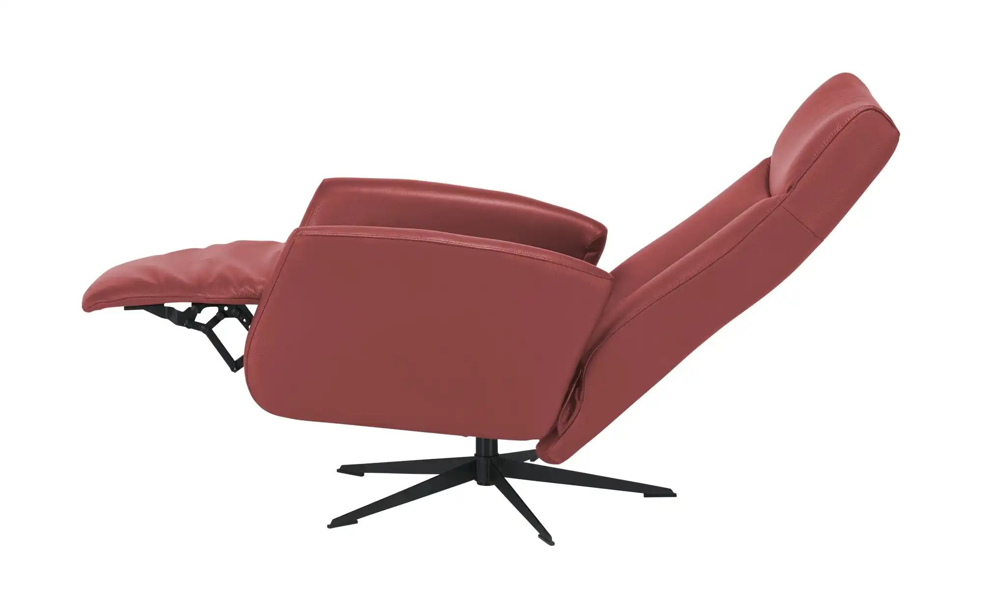 Thumbnail - Nils Olsen Relaxsessel aus Echtleder Titus ¦ rot ¦ Maße (cm): B: 73 H: 105 T: 82.0 Polstermöbel > Sessel > Relaxsessel -...