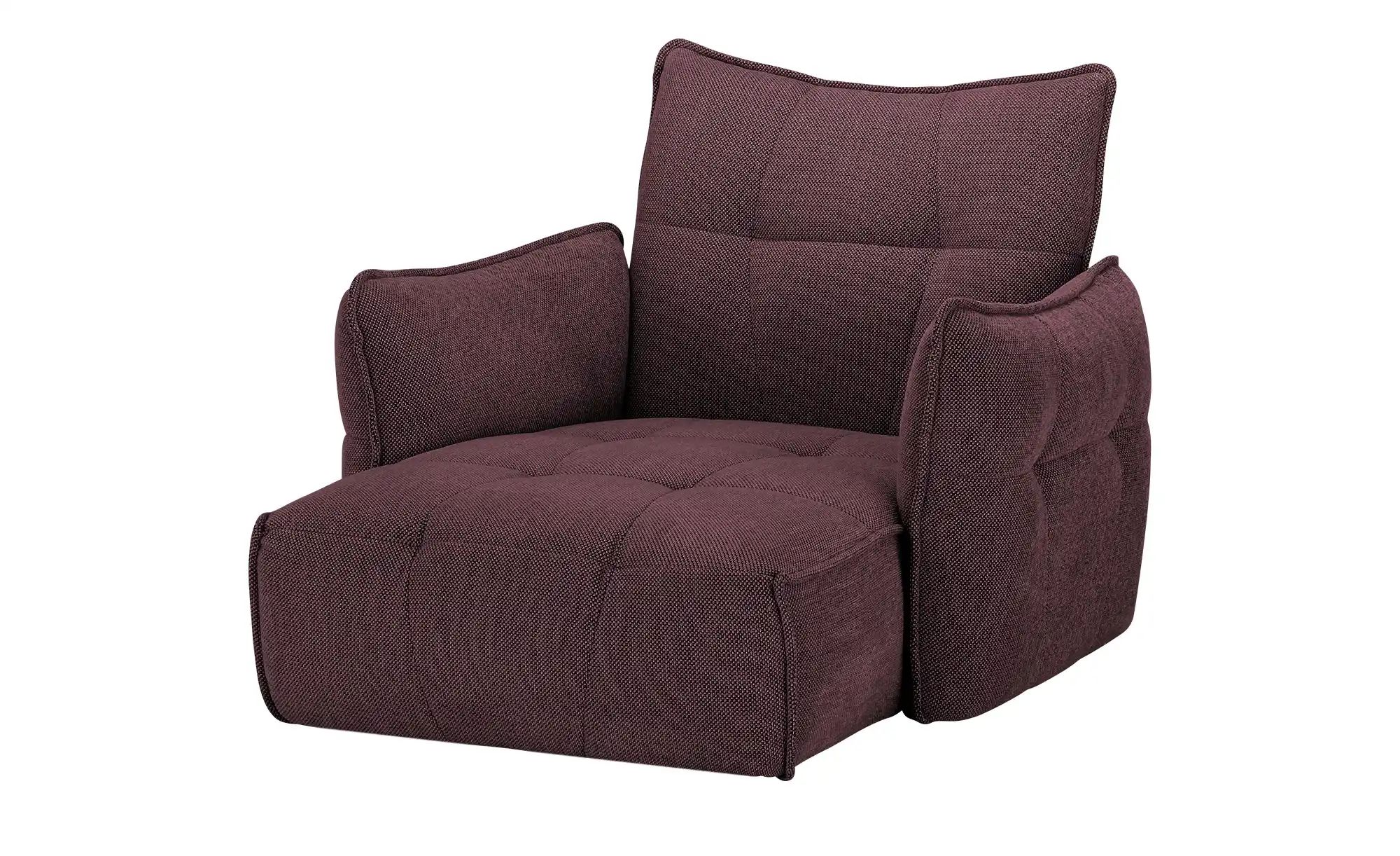 Longchair  Jeaneva ¦ rot ¦ Maße (cm): B: 136 H: 101 T: 157 Polstermöbel > S günstig online kaufen