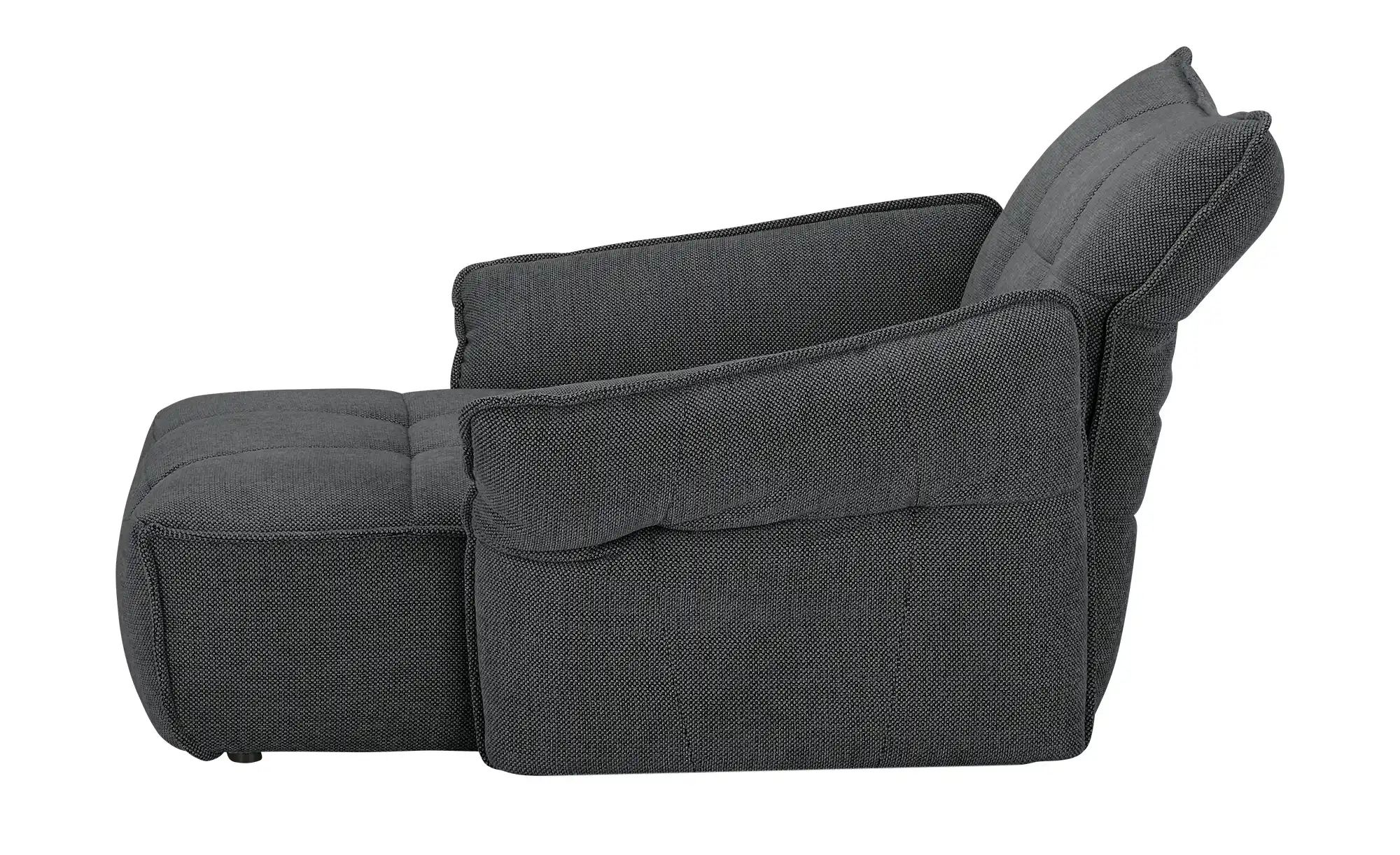 Longchair  Jeaneva ¦ grau ¦ Maße (cm): B: 136 H: 101 T: 157 Polstermöbel > günstig online kaufen