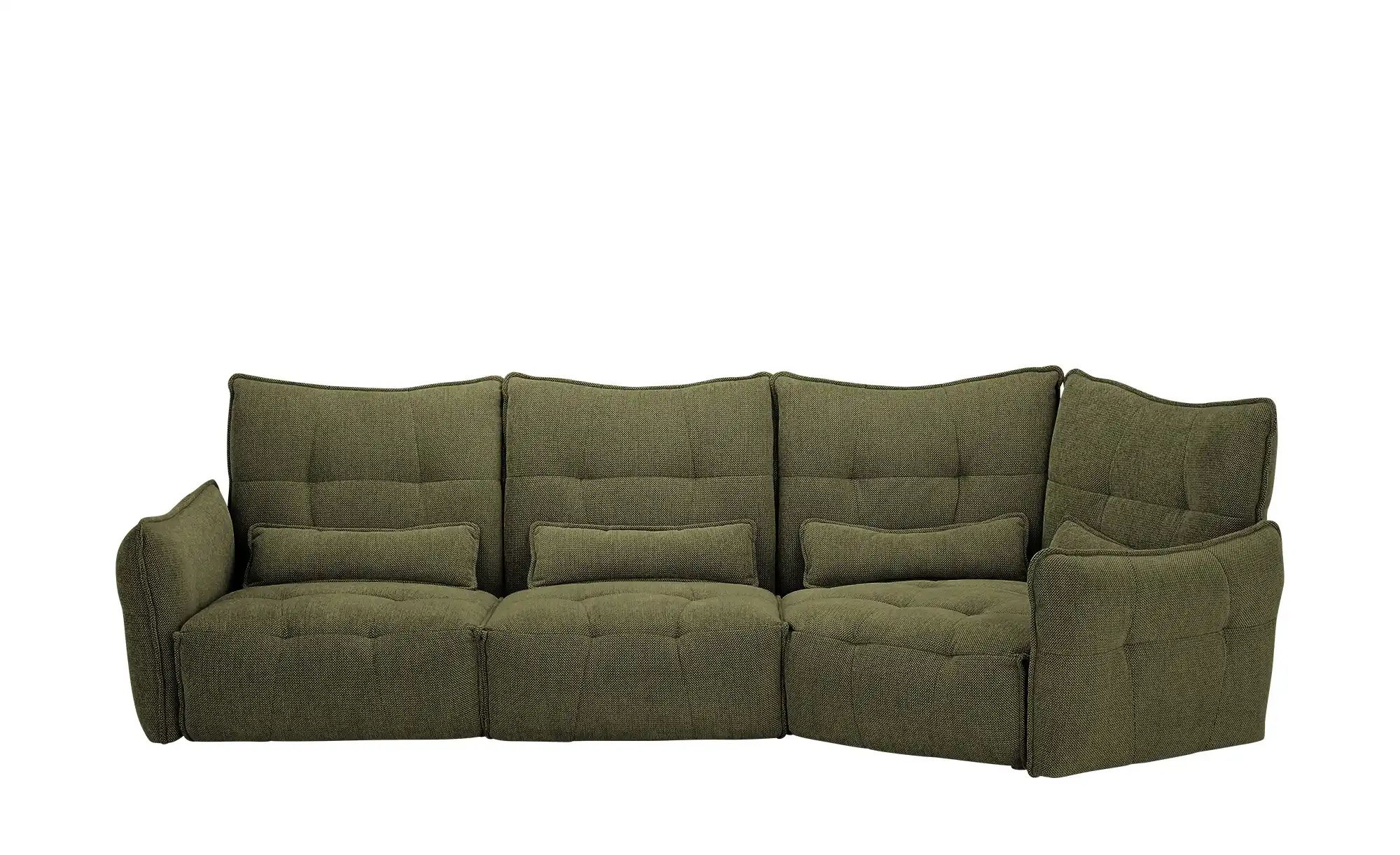 Ecksofa  Jeaneva ¦ grün ¦ Maße (cm): B: 379 H: 101 T: 151 Polstermöbel > So günstig online kaufen