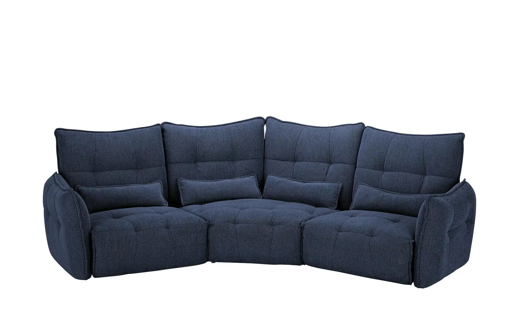 Einzelsofa  Jeaneva ¦ blau ¦ Maße (cm): B: 371 H: 101 T: 202 Polstermöbel > günstig online kaufen