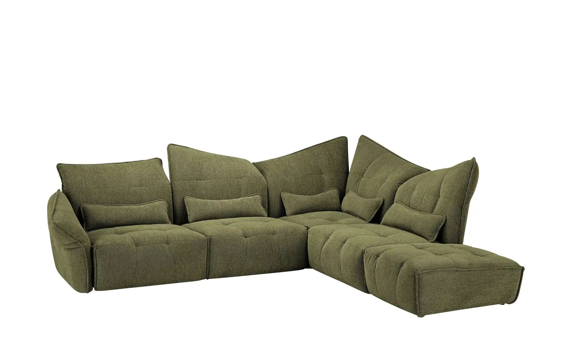 Thumbnail - Ecksofa  Jeaneva ¦ grün ¦ Maße (cm): B: 320 H: 101 T: 275.0 Polstermöbel > Sofas > Ecksofas - Höffner