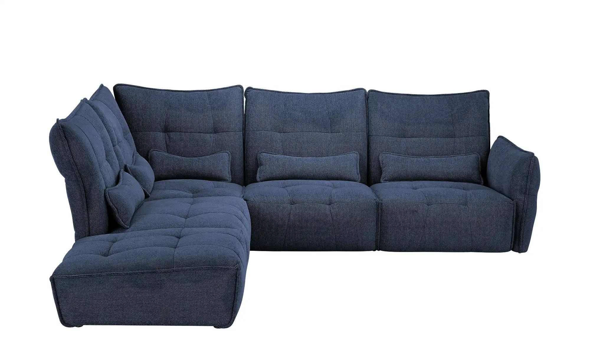 Ecksofa  Jeaneva ¦ blau ¦ Maße (cm): B: 275 H: 101 T: 320 Polstermöbel > So günstig online kaufen