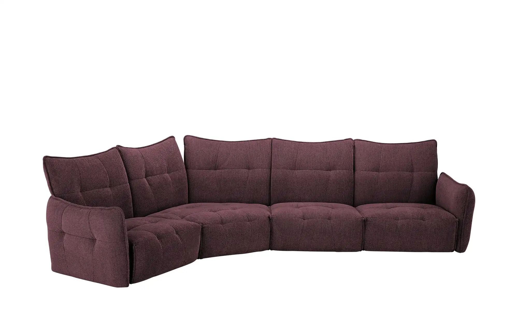 Ecksofa  Jeaneva ¦ rot ¦ Maße (cm): B: 471 H: 101 T: 200.0 Polstermöbel > S günstig online kaufen